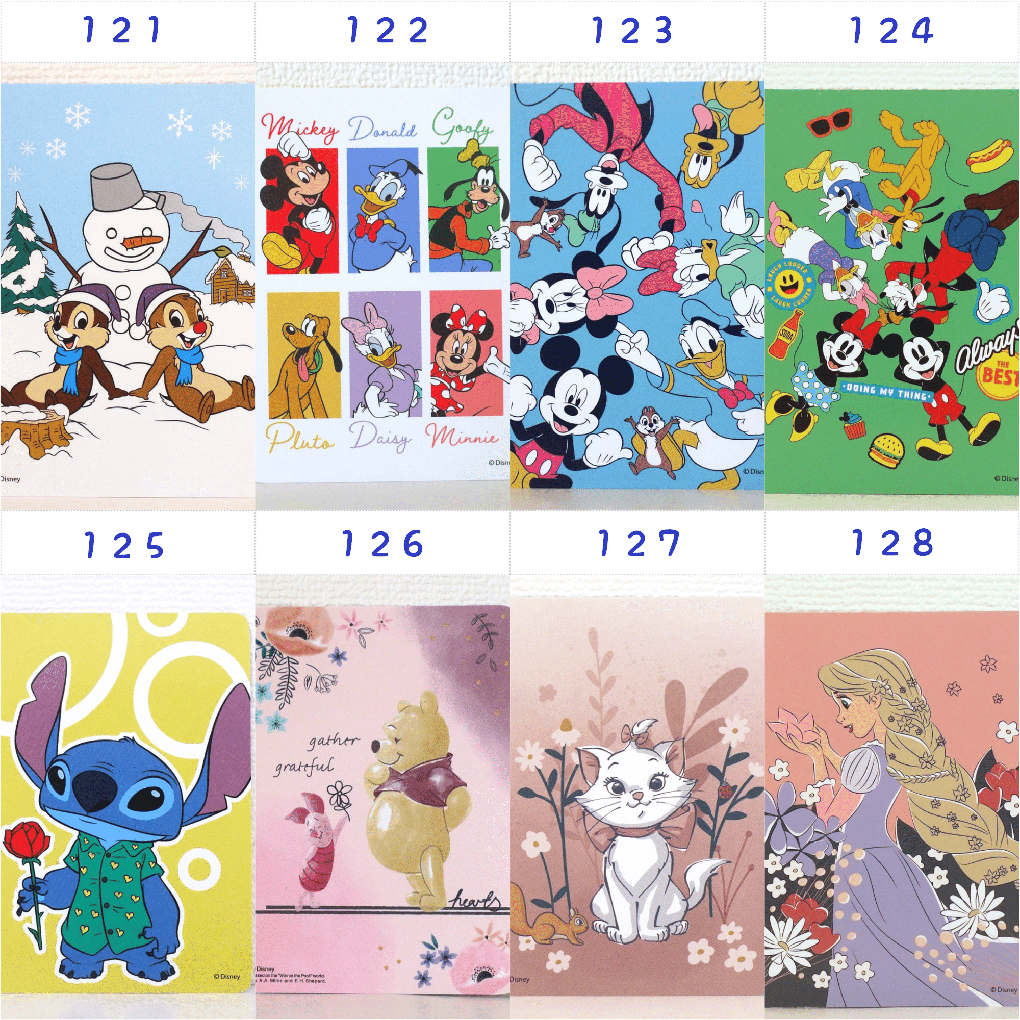 希少 ディズニーストア じゃんけんカード キッズカード 2種類セット