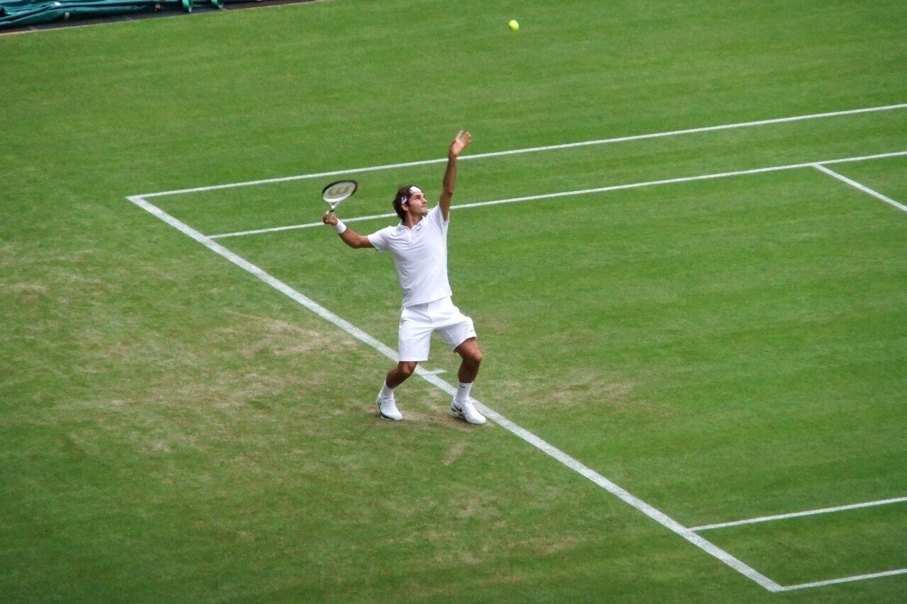 SW19の思い出 ～フェデラー選手へのあこがれを胸にウィンブルドン一人