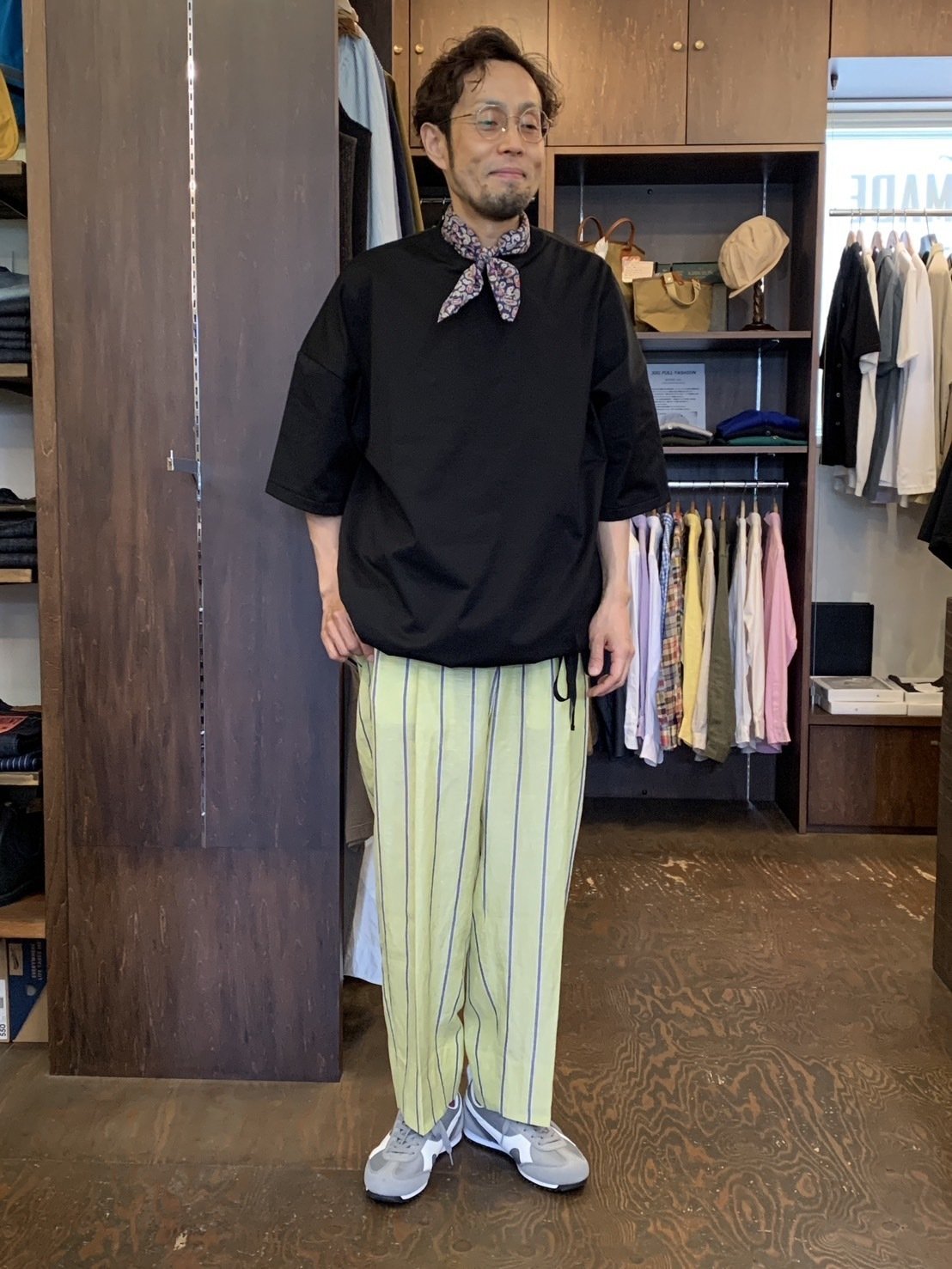 HAVERSACK ATTIRE レガッタストライプ イージーパンツ｜楽天市場