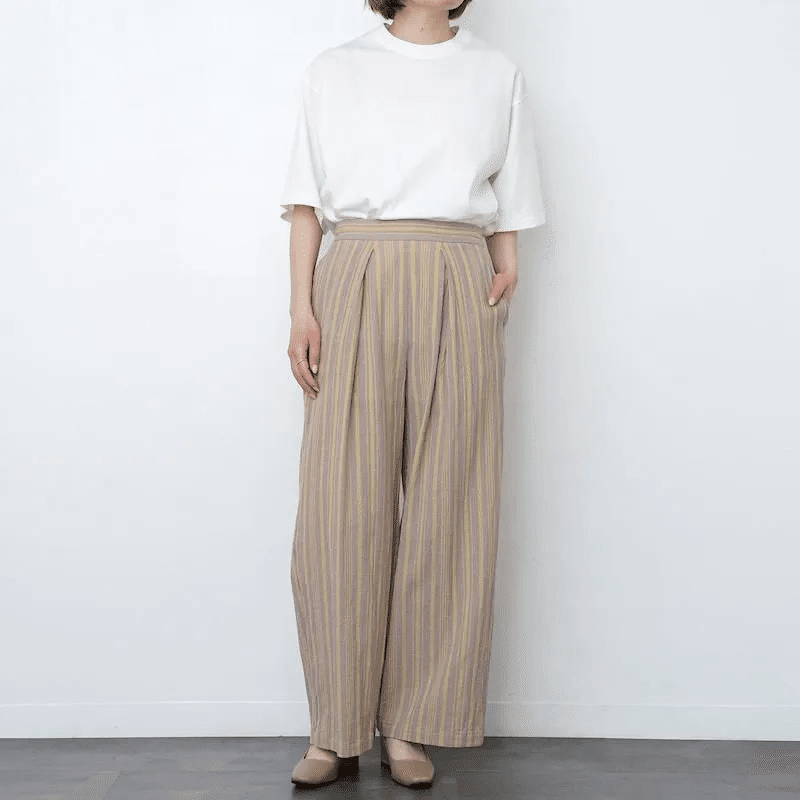 PHEENY/TRIPLE WEAVE EASY SLACKS