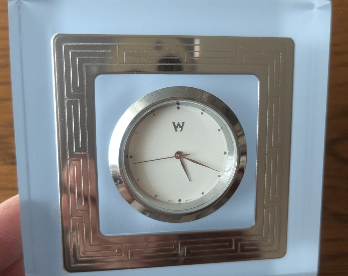 買ってよかったアイテム③ウェッジウッド(Wedgwood) の置時計