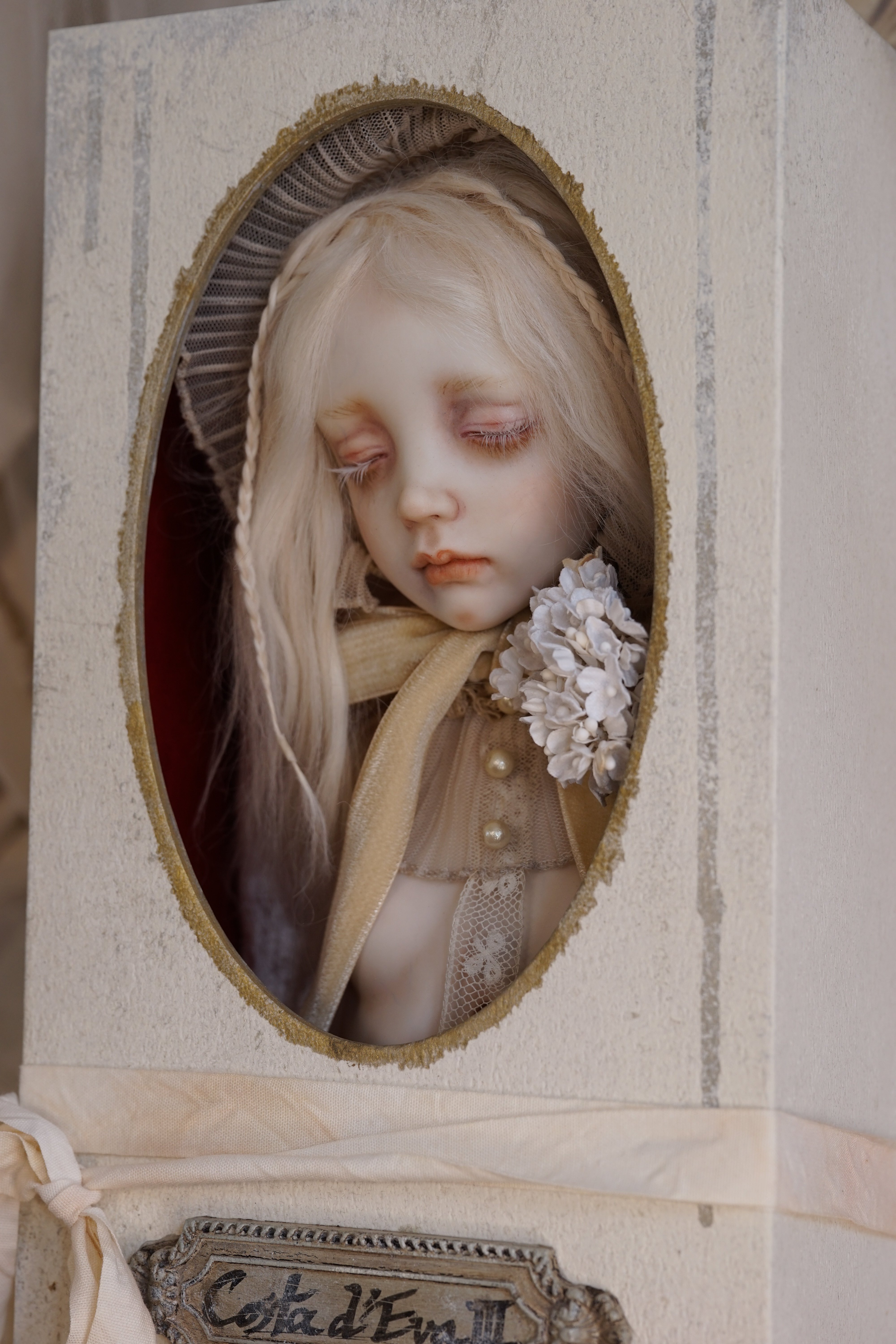 中川多理人形展②「白堊の肖像」について｜中川多理 Tari Nakagawa