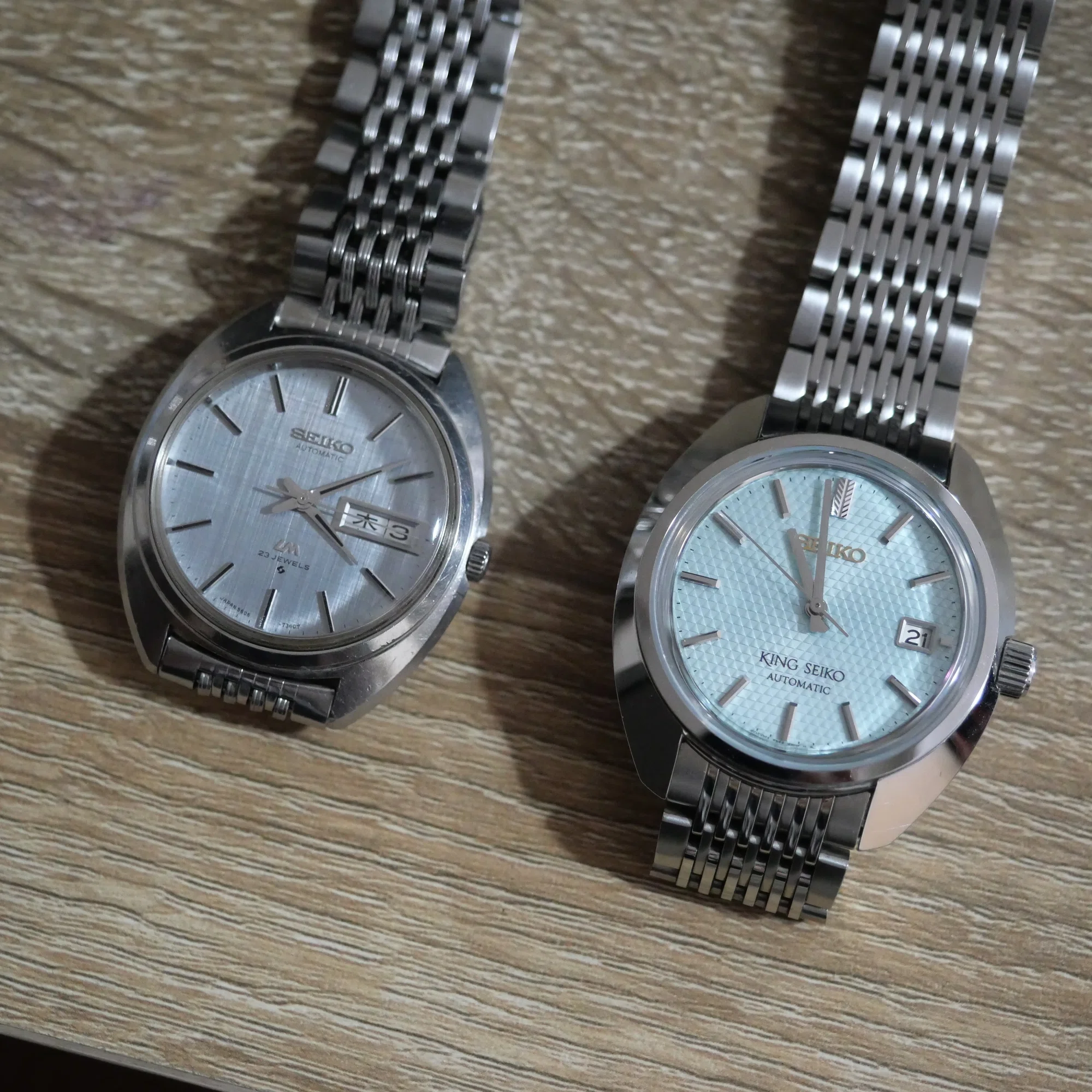 SEIKO LMロードマチック5606－7150 1971年製 ＆ KS1969 
