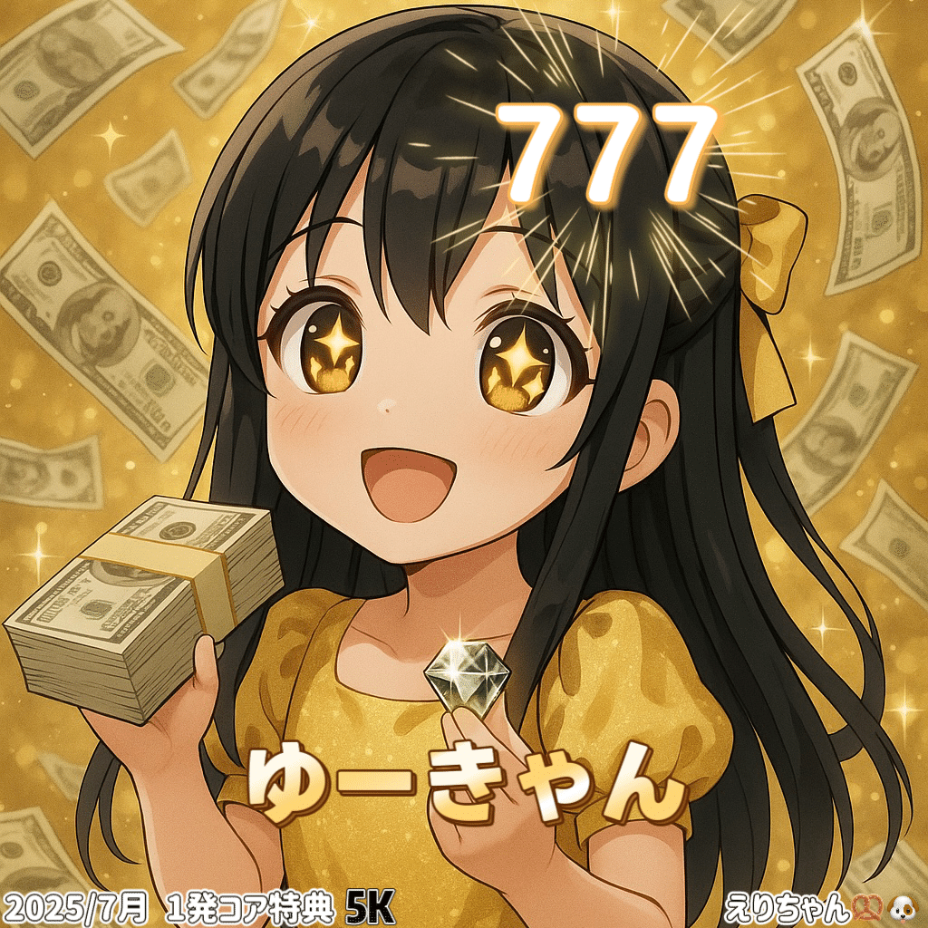 💫7月💫月初1発コア特典(5k)｜えりちゃん