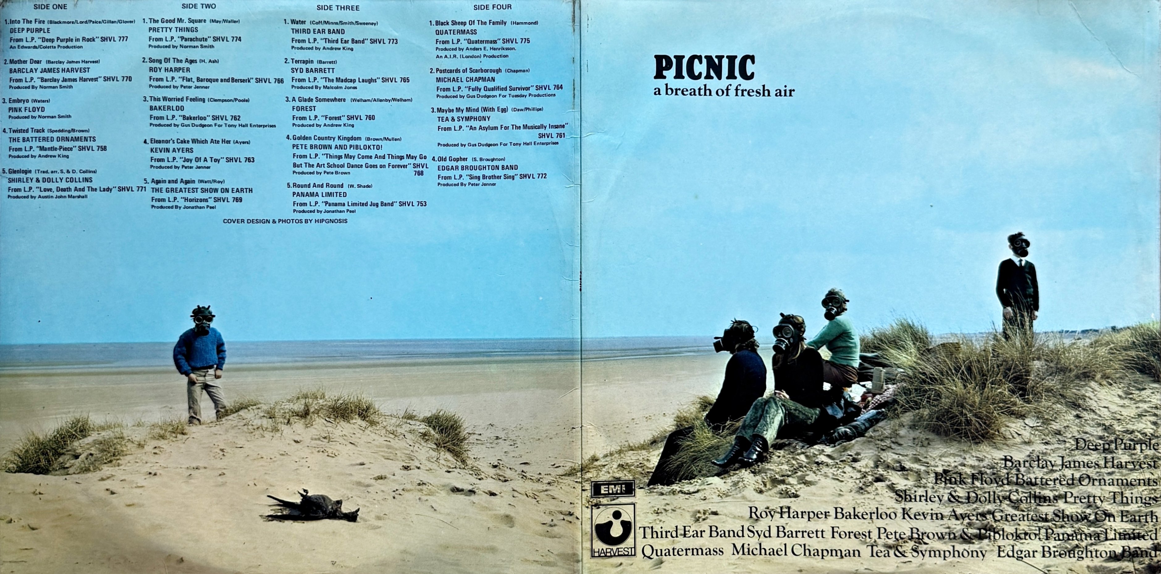 Picnic - A Breath of Fresh Air」：Harvest Recordsとは？英国