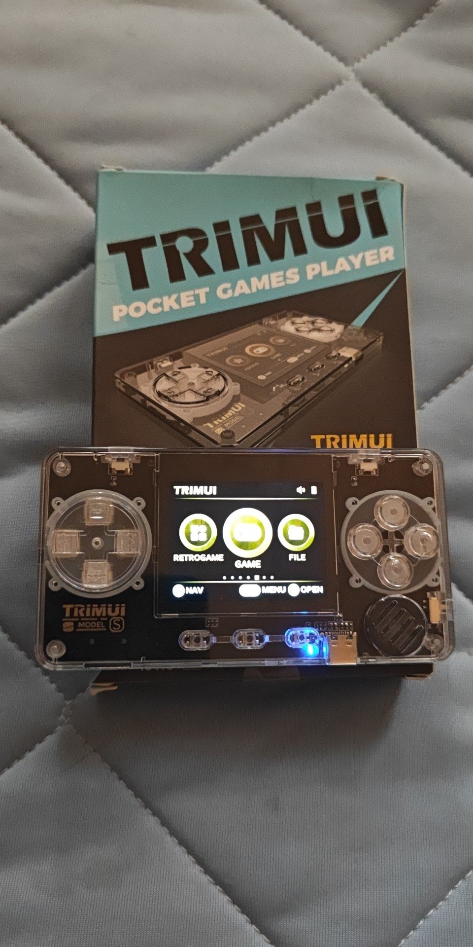 trimui model s ブルー 中華ゲーム機「TRIMUI MODEL S」を実機レビュー。特定