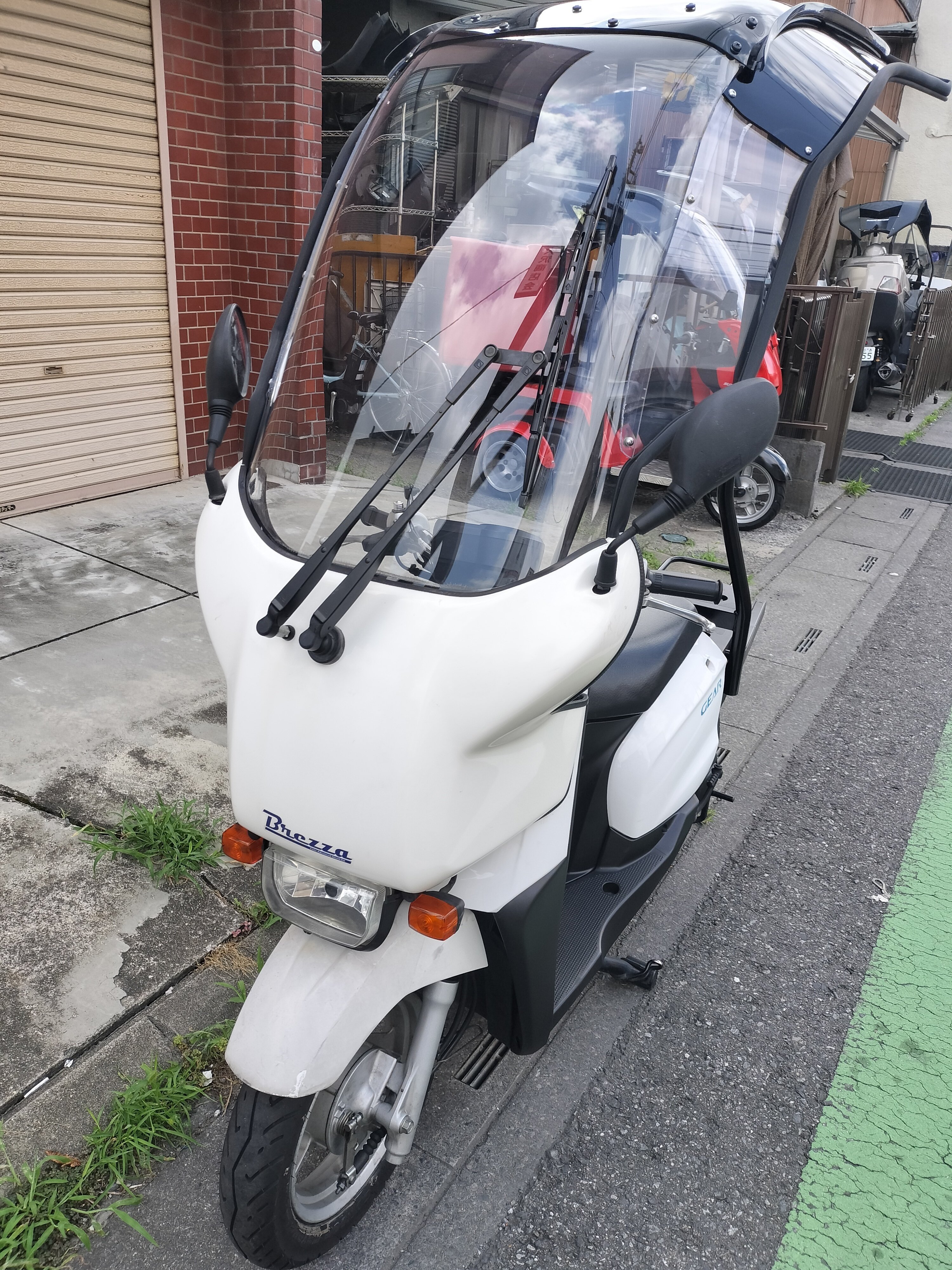 ご成約致しました】ヤマハ ギア UA08J-BGA3 50cc ワイドバイザー仕様