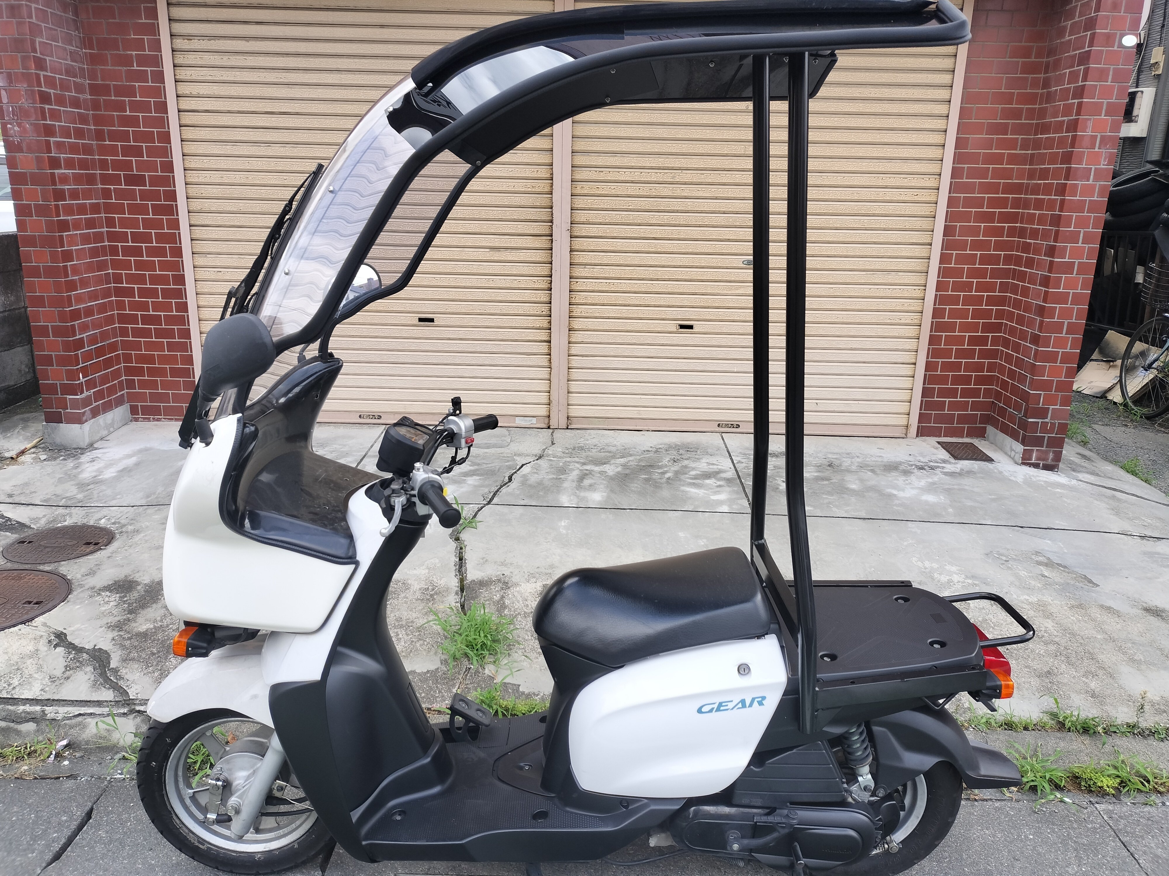 ご成約致しました】ヤマハ ギア UA08J-BGA3 50cc ワイドバイザー仕様