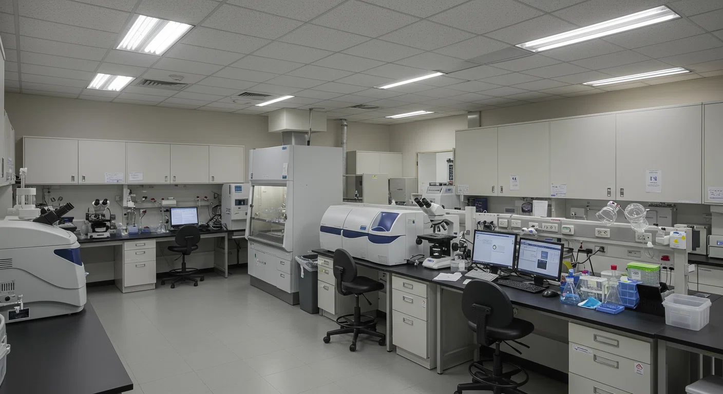 北海道大学大学院国際感染症学院の最新研究設備と実験室