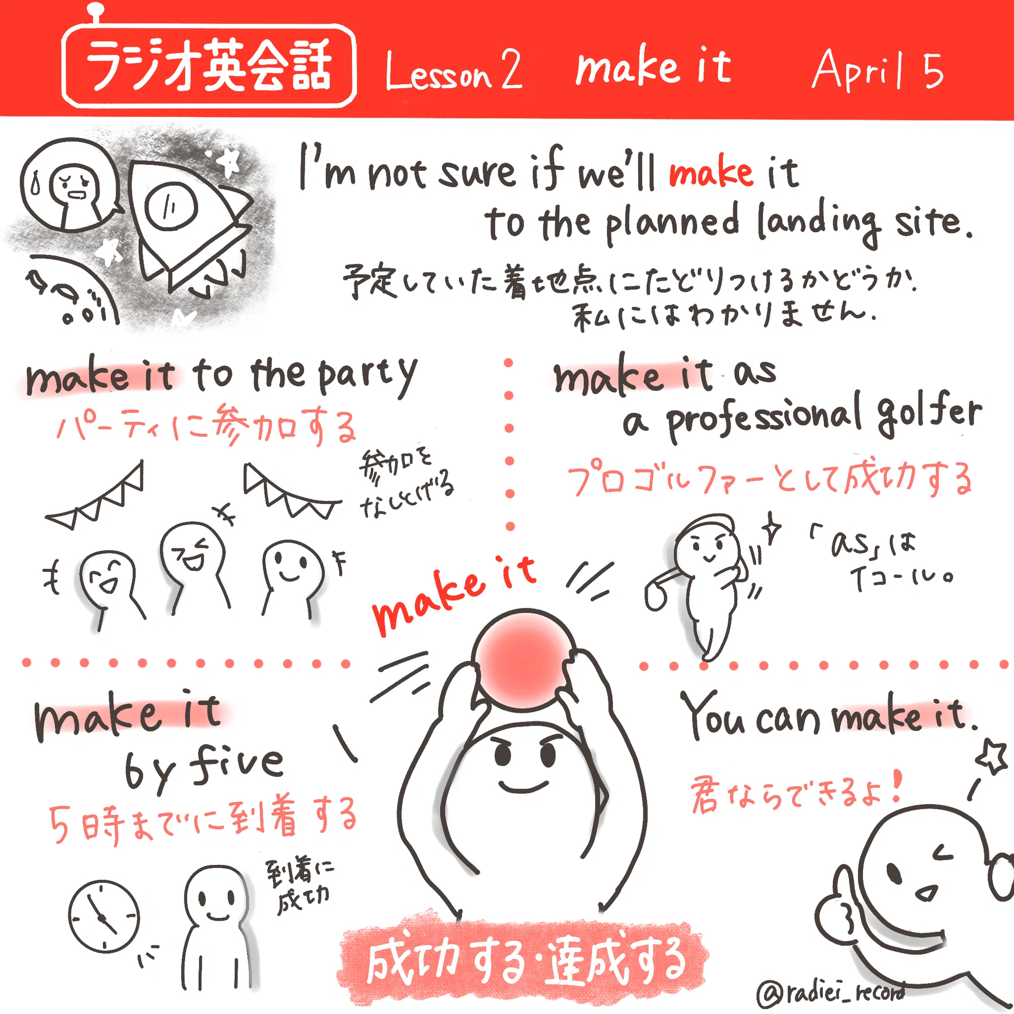 英語のコアイメージをつかむ | 基本動詞make(前編)｜らぴ | 英語コーチ