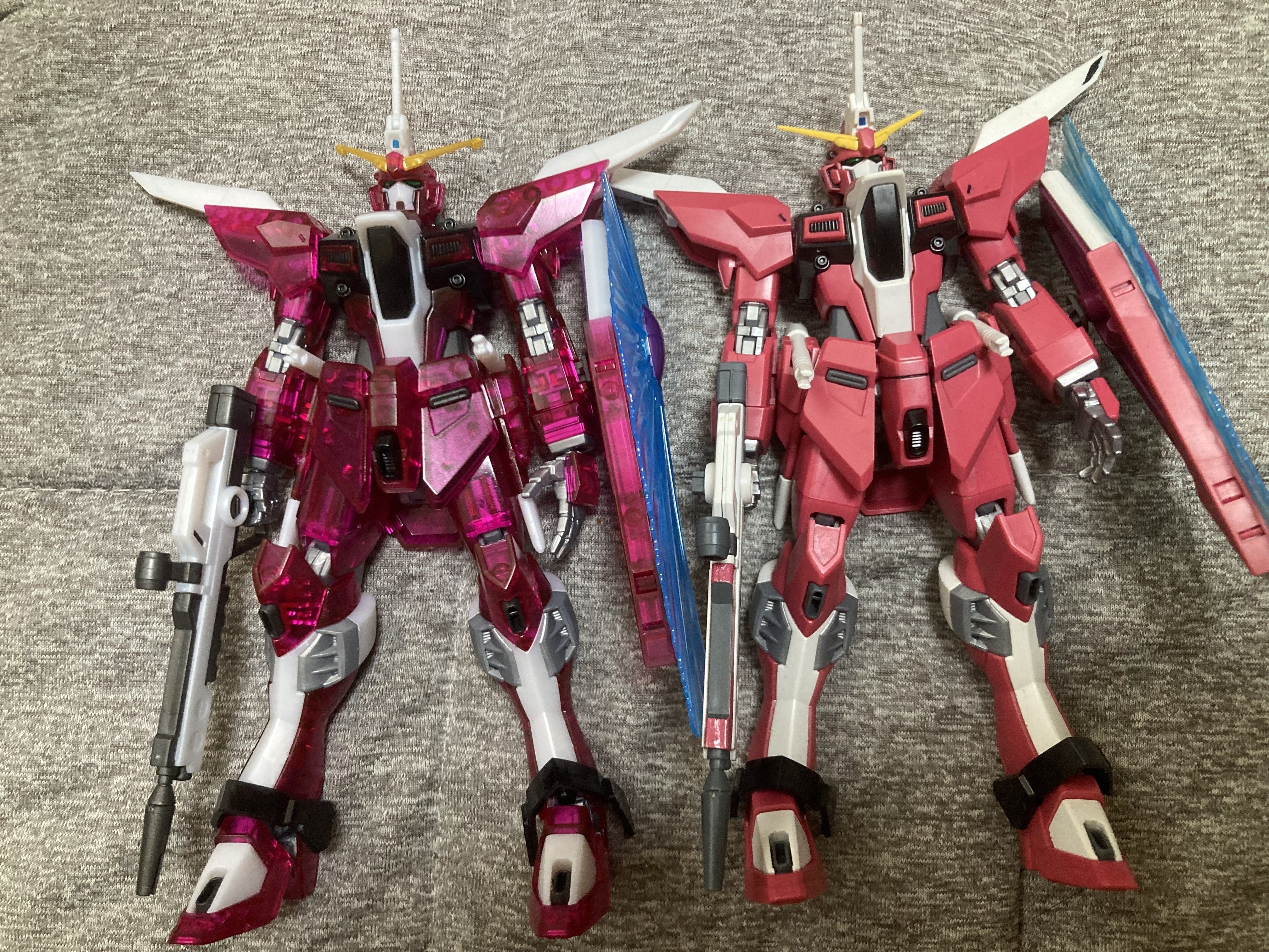 HGインフィニットジャスティスガンダム弐式［クリアカラー］2つ SEED FREEDOM』限定ガンプラ「HG インフィニットジャスティス