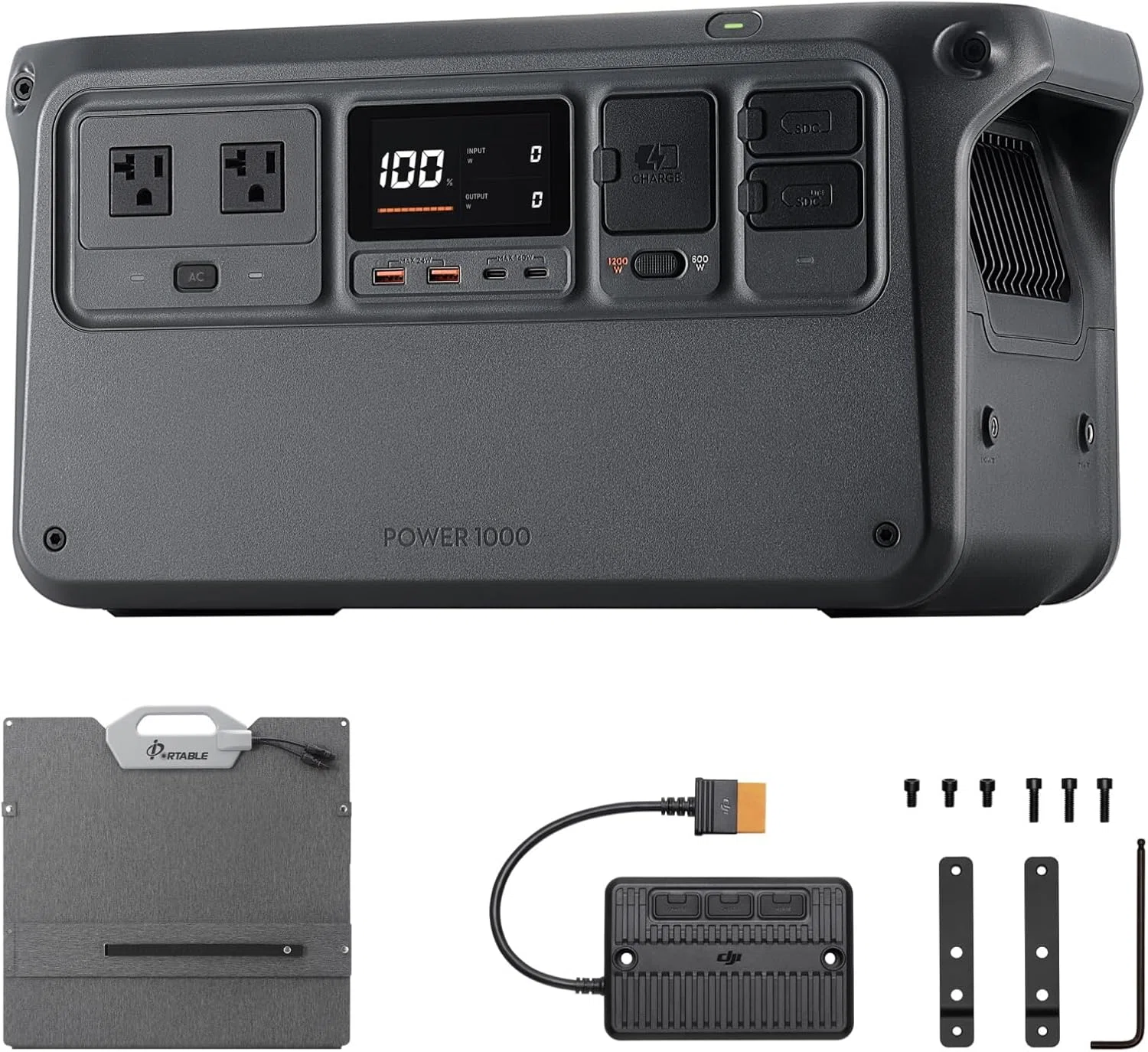 DJI Power 1000 1024Wh ソーラー発電3点セット｜GetGadgetGot