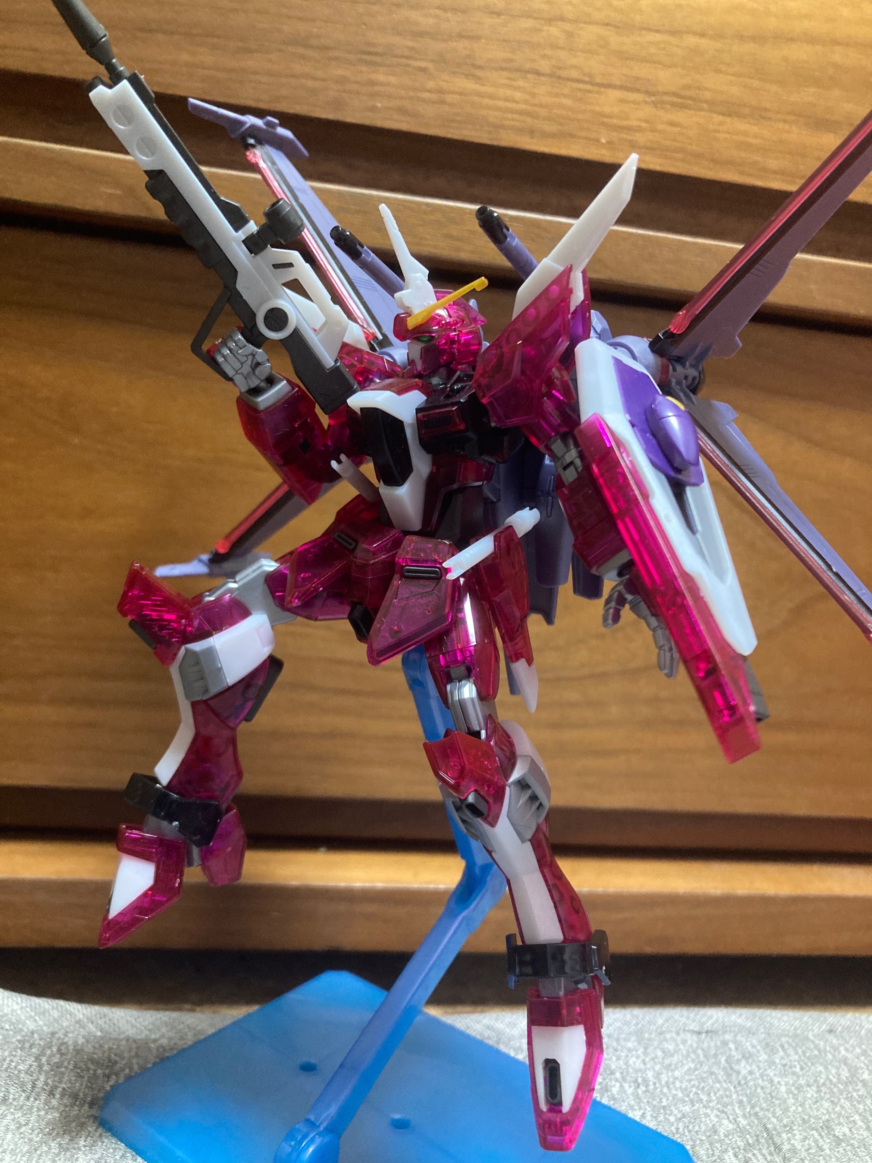 ★新品★ HG インフィニットジャスティス　クリアカラー　弍式　2機セット Amazon.co.jp: バンダイ(BANDAI) 【イベント限定】HG 1/144