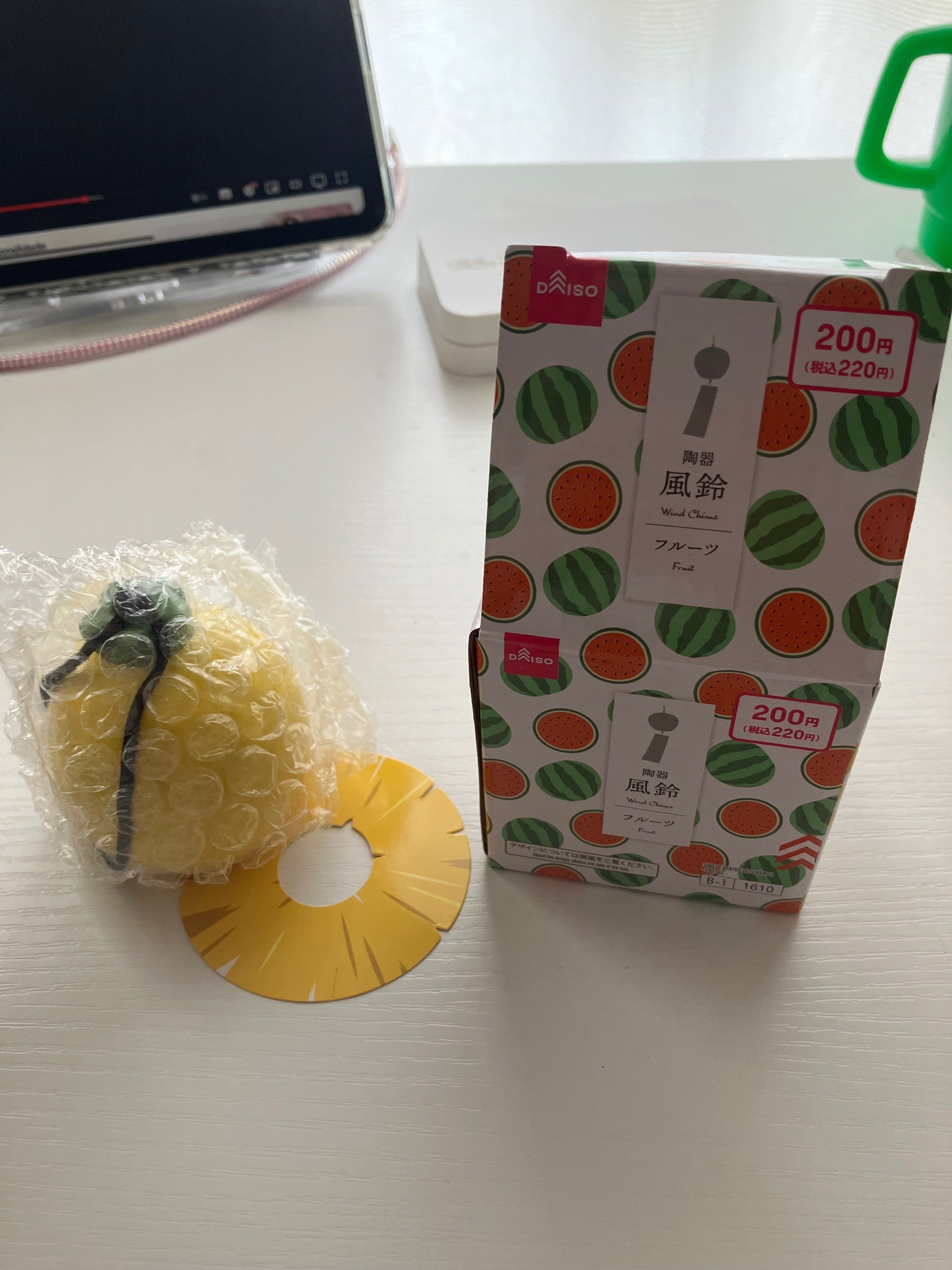 夏！納涼！買ってきた風鈴をアレンジしていく 【工作日記】｜Mo