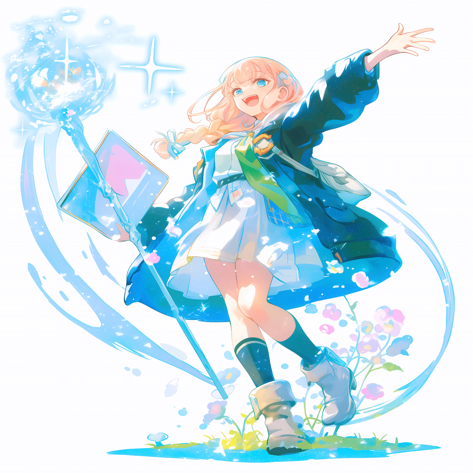 次49分！有名なイラスト！可愛い！希少 閉じ込めた心に光を宿して【AIイラスト＋4コマ漫画】｜Alpaka