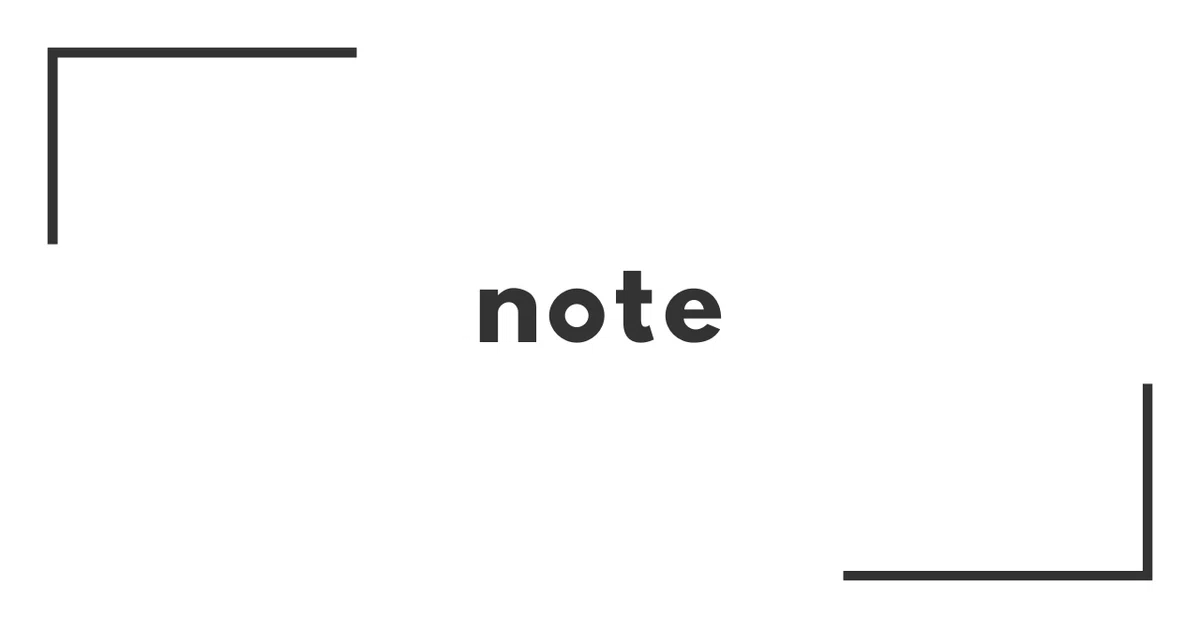 みんなのフォトギャラリー画像 note