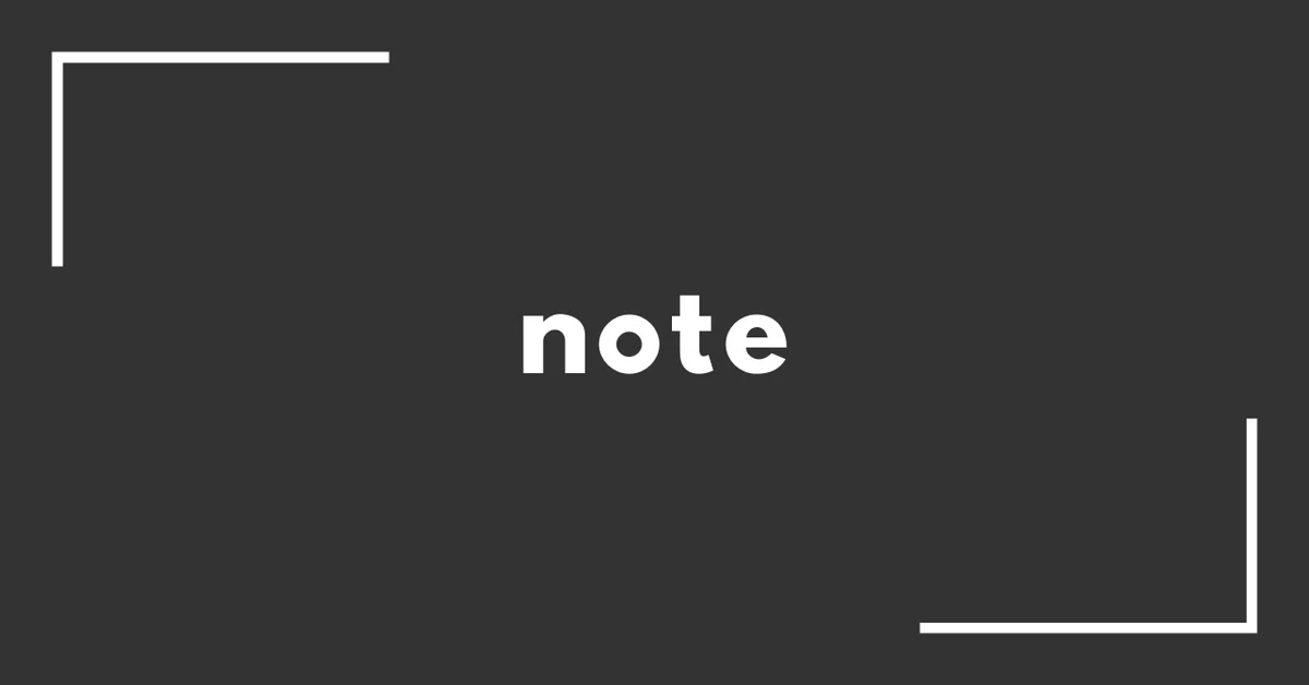 みんなのフォトギャラリー画像 note