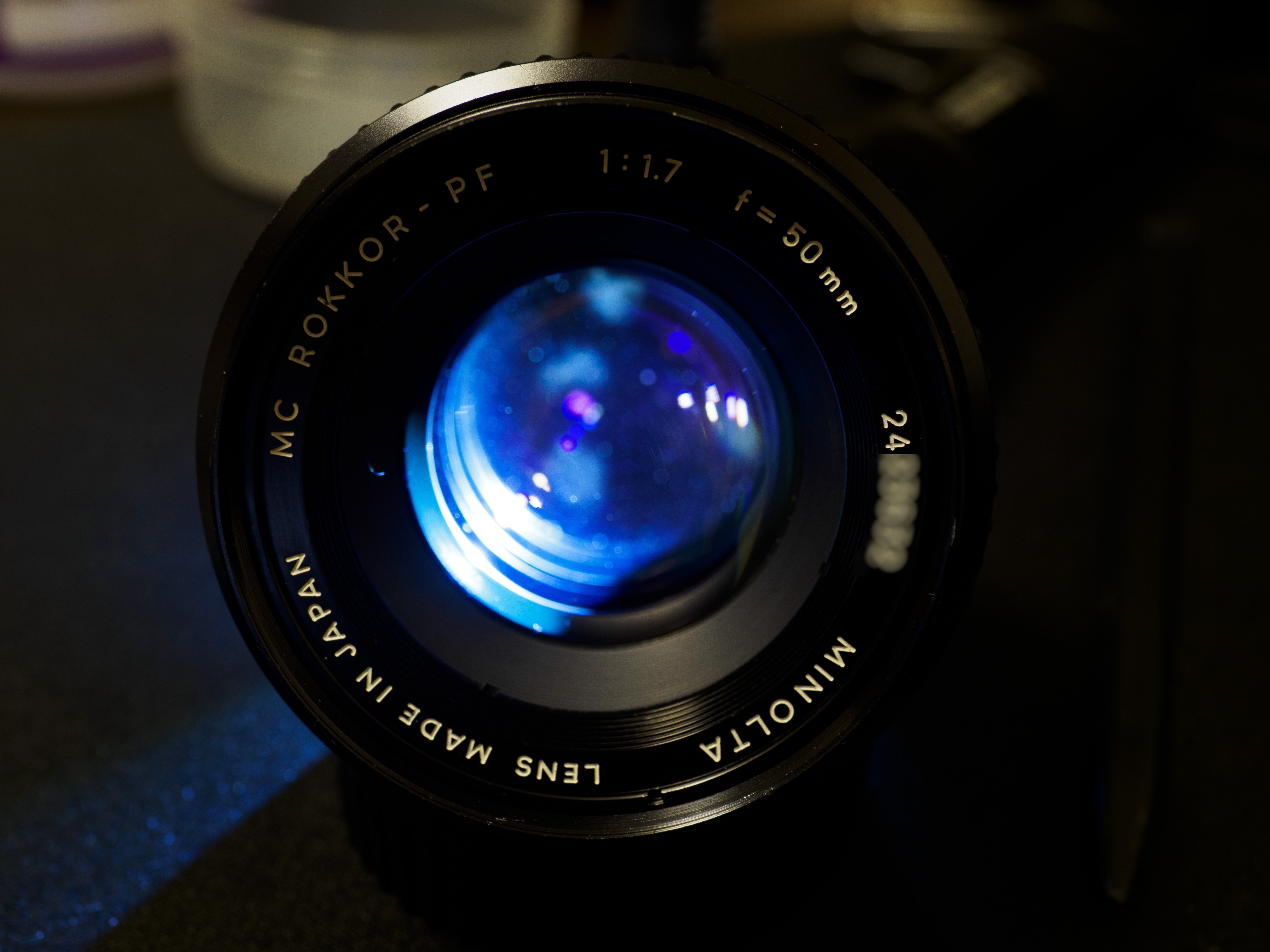 ミノルタ MC ROKKOR-PF 50mm f1.7 オールドレンズ 92 虹色フレアが特徴的なオールドレンズ！MINOLTA「MC ROKKOR-PF