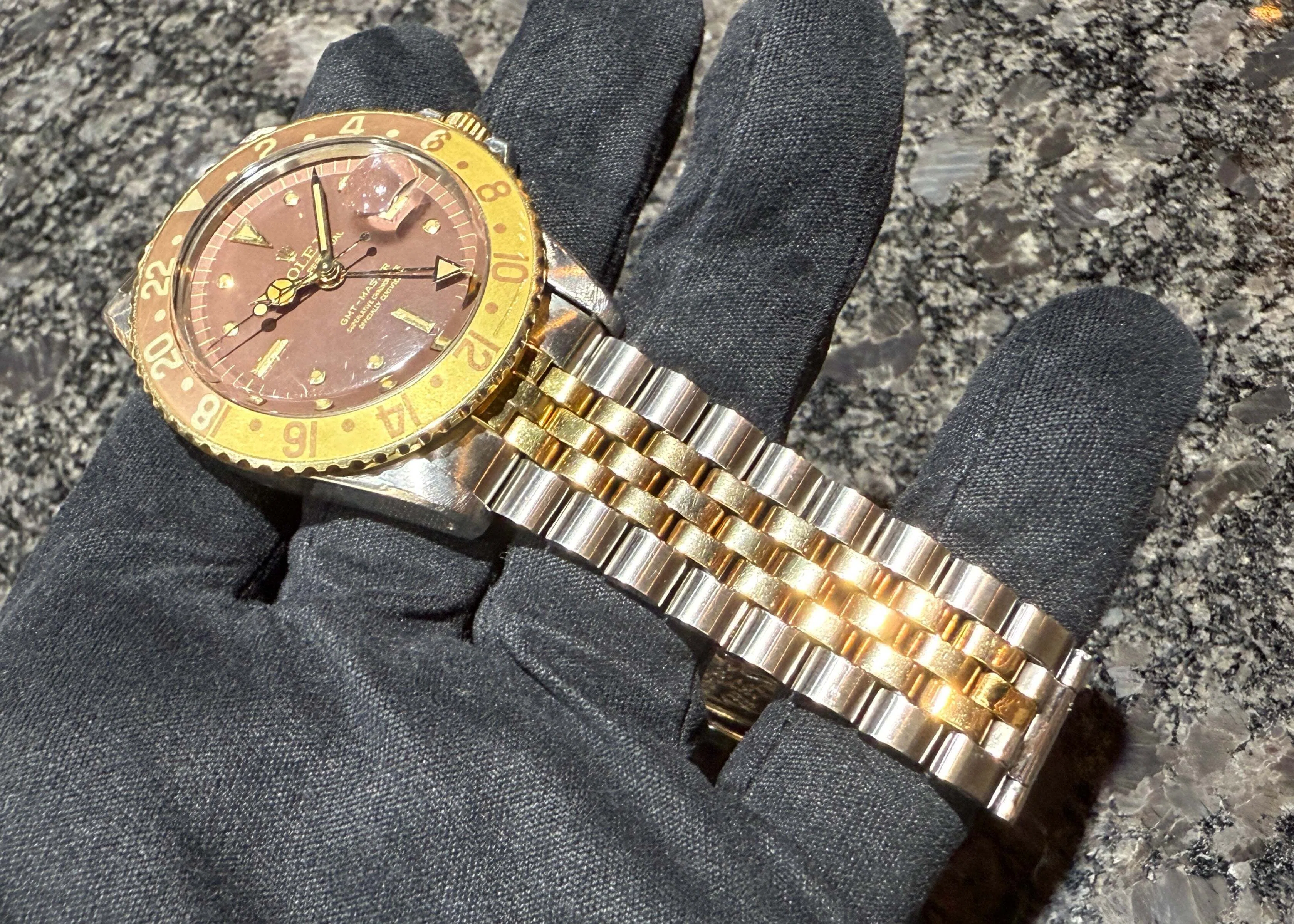 茶金インサート＆巻きジュビリーが魅力 GMTマスター 1675/3 72-73年