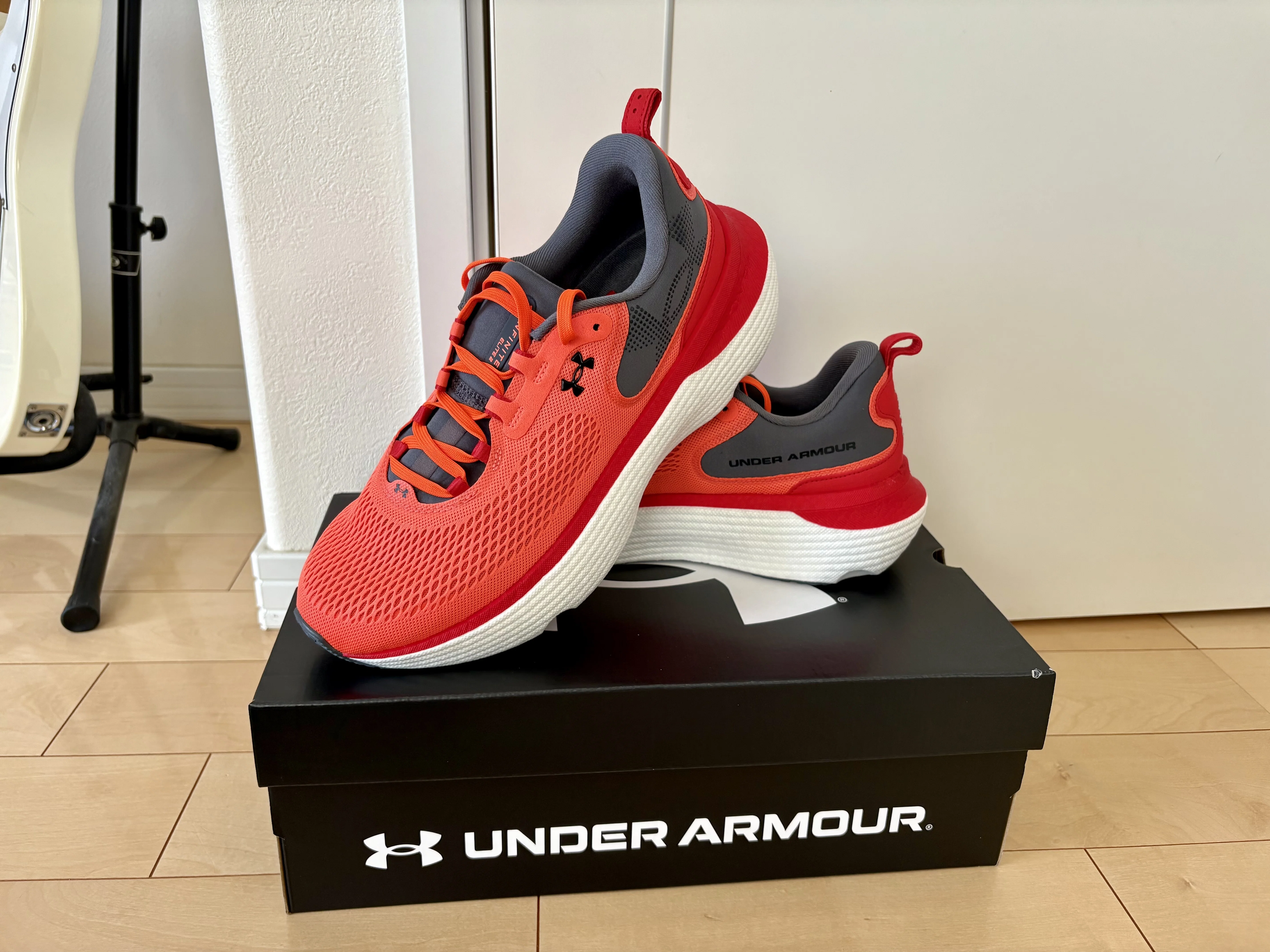シューズレビュー】UNDER ARMOUR インフィニットエリート2｜kanonpapa40