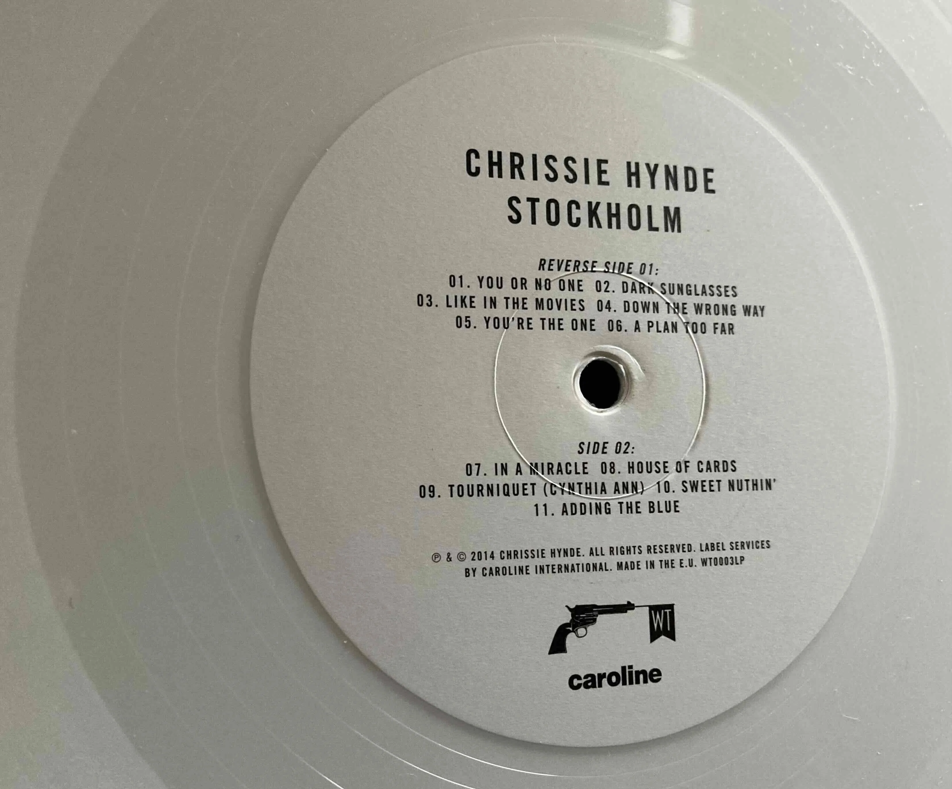 Chrissie Hynde［Stockholm] Will Travel WT0003LP｜naruru's Record