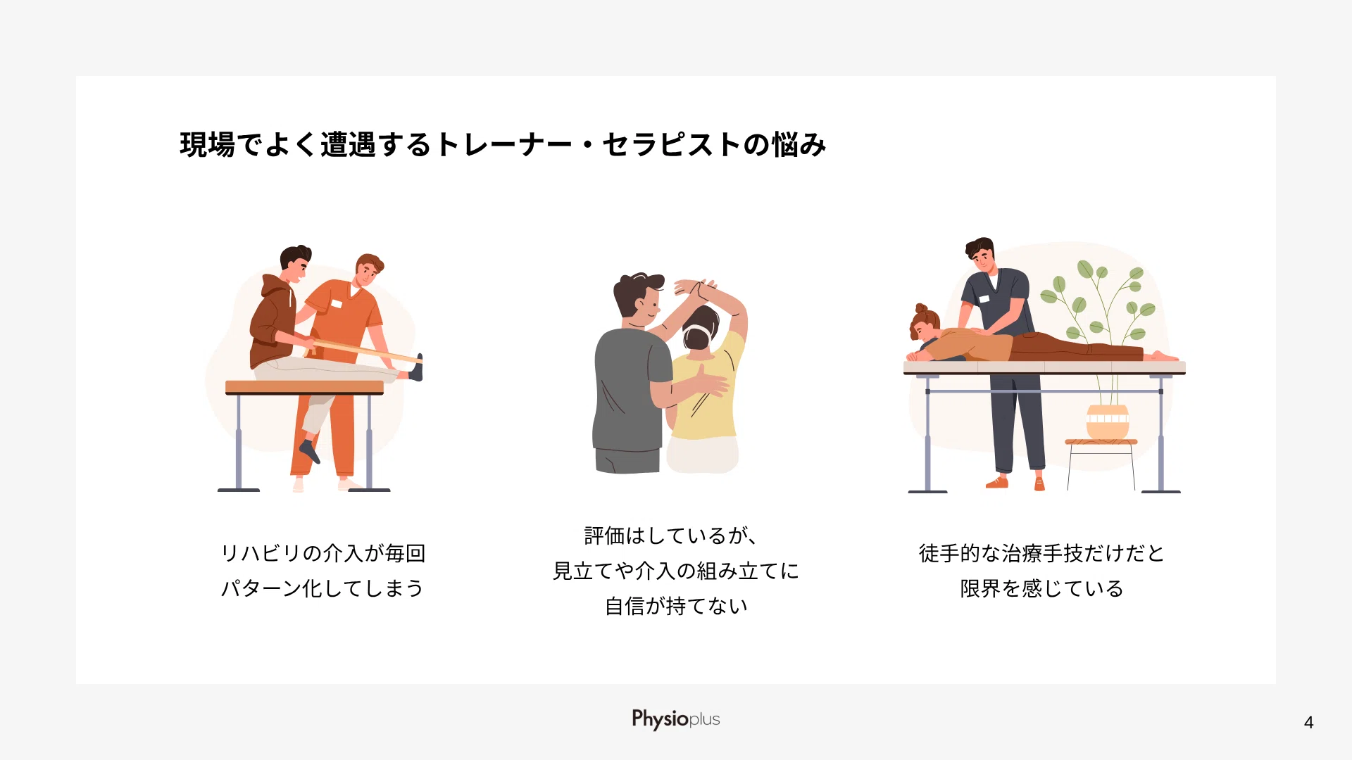 リハビリとトレーニングをつなげるコンディショニング指導の考え方｜澤