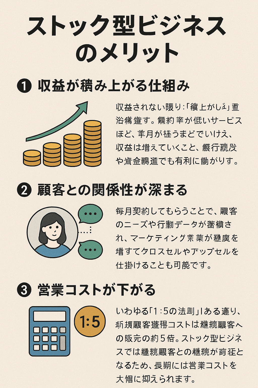 ストック・ビジネスのやり方 ストック型ビジネスとは何？初心者向けに徹底解説！｜ストック型