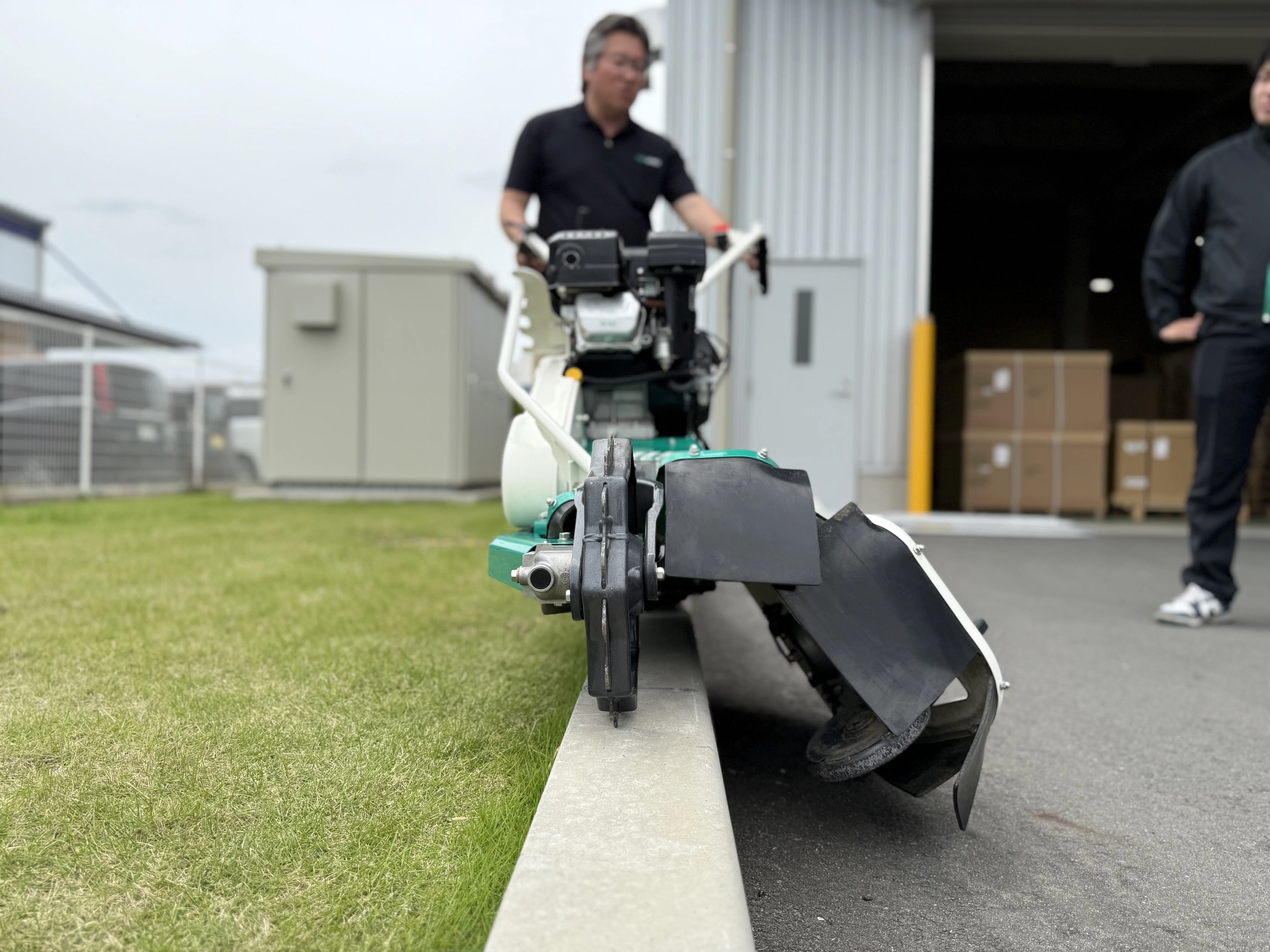 When it comes to mowing levee grass, this is the one! Discovering