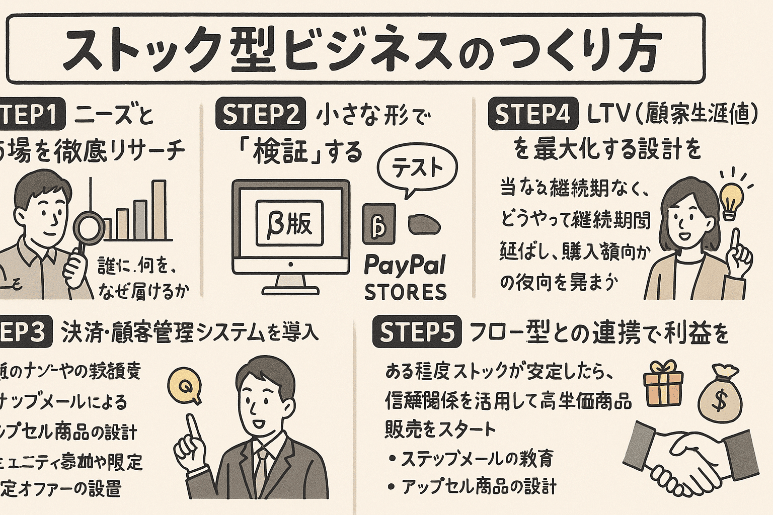 完全保存版】ストック型ビジネス15選+成功戦略|安定収益を生み出す 完全保存版】ストック型ビジネス15選+成功戦略|安定収益を生み出す