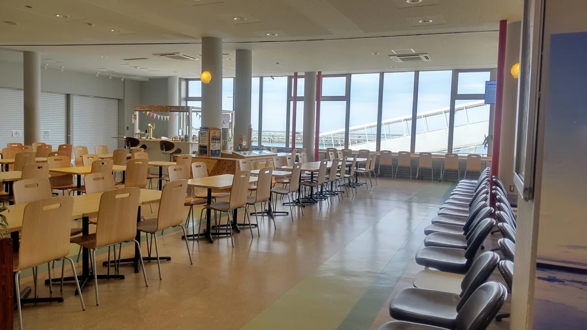 紋別市 海洋交流館の館内の写真