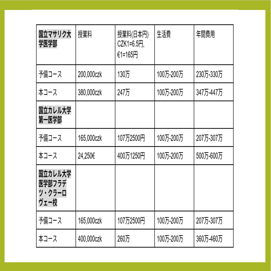なぜ私はチェコの医学部を選んだのか？【海外医学生のリアル#1