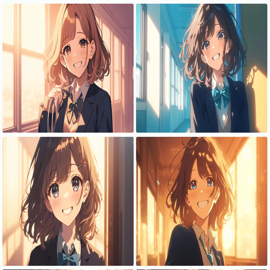 プロンプト一覧あり】Midjourneyで「アニメ風」イラストを作ったら、v6