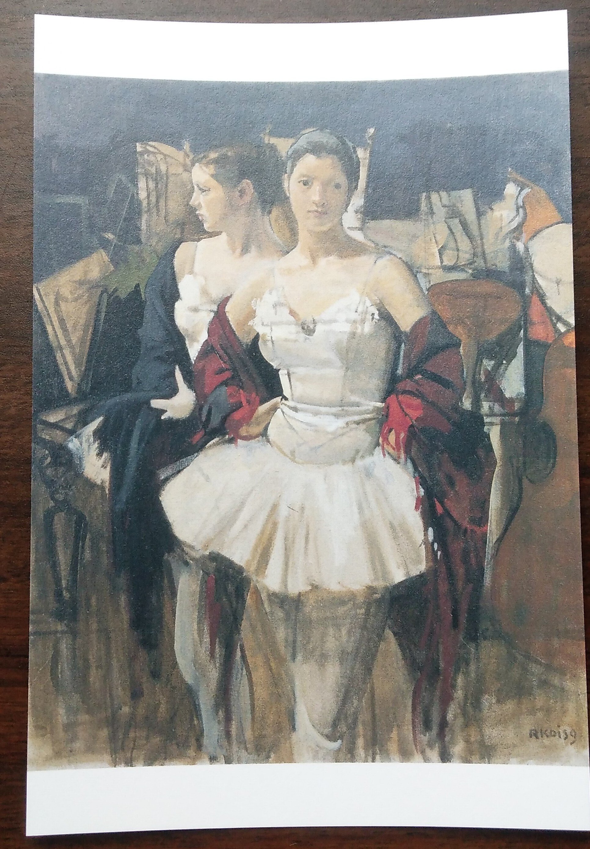 『小磯良平画伯』　踊り子　1970年　印刷で限定複製いたしました。 2025年最新】小磯良平 踊り子の人気アイテム - メルカリ