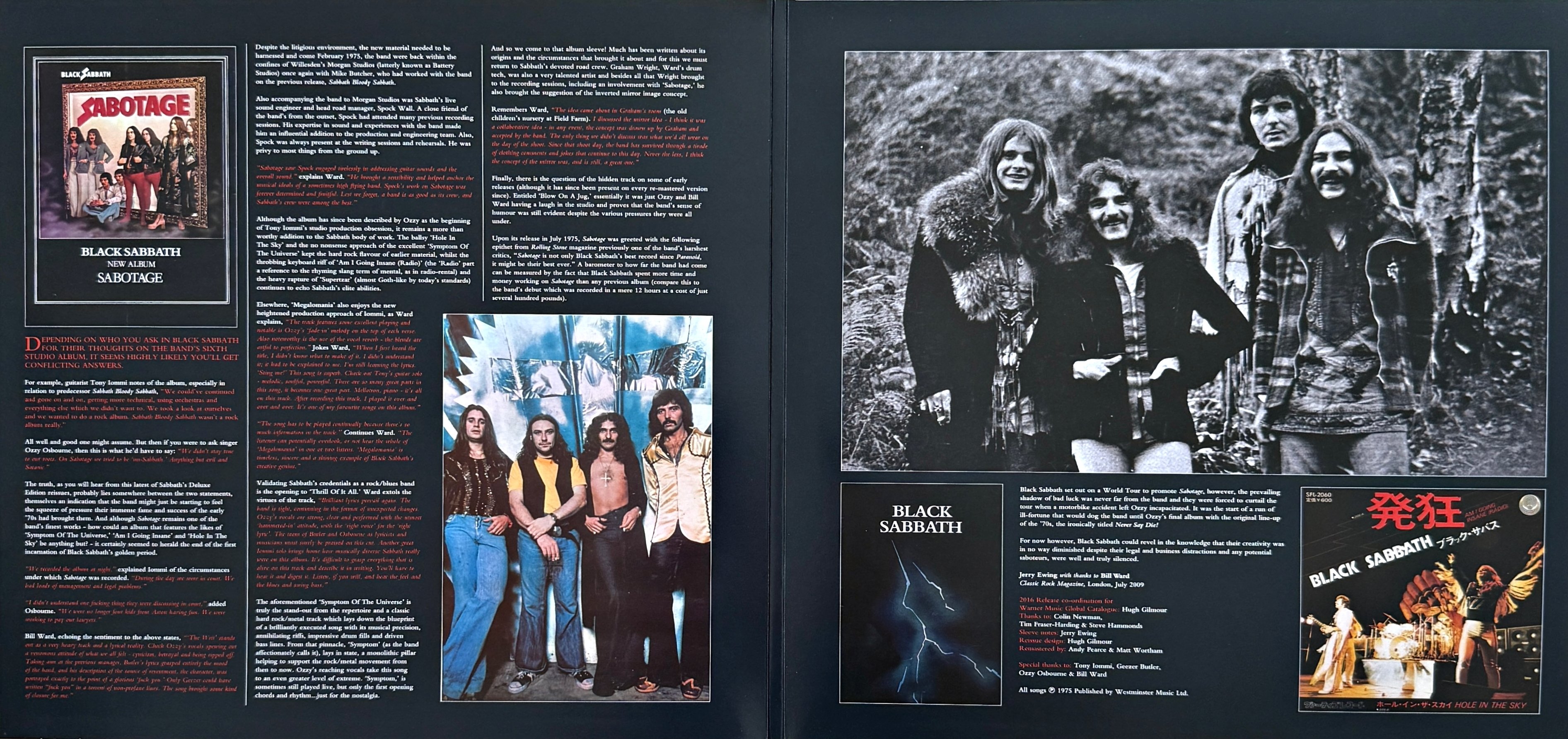 【 LP】BLACK SABBATH SABOTAGE ブラックサバス BLACK SABBATH / SABOTAGE [LP - ]：70'S ROCK：アナログレコード専門