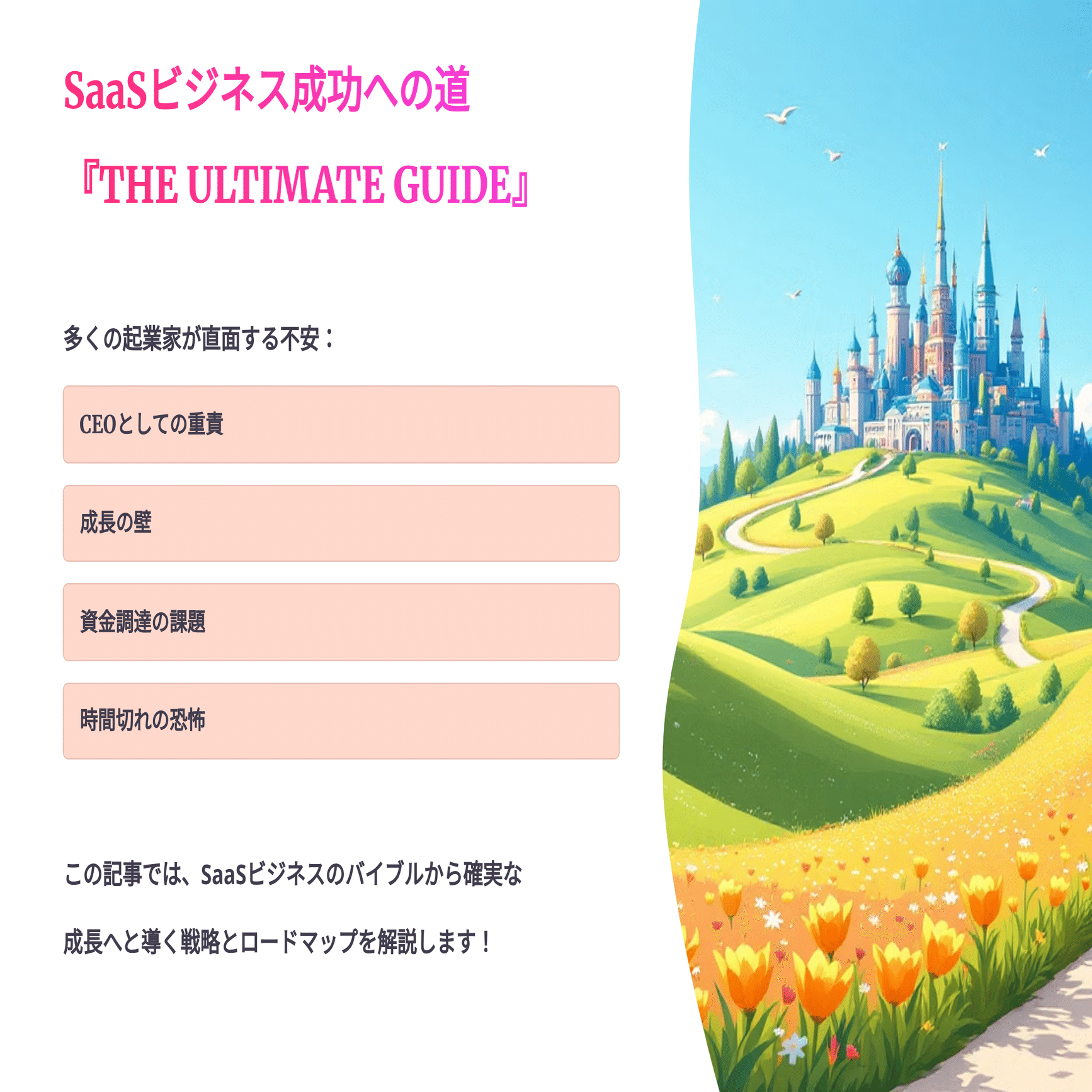SaaS成長の聖典】資金調達成功の鍵✨SaaS成功者が語る、ARR1000
