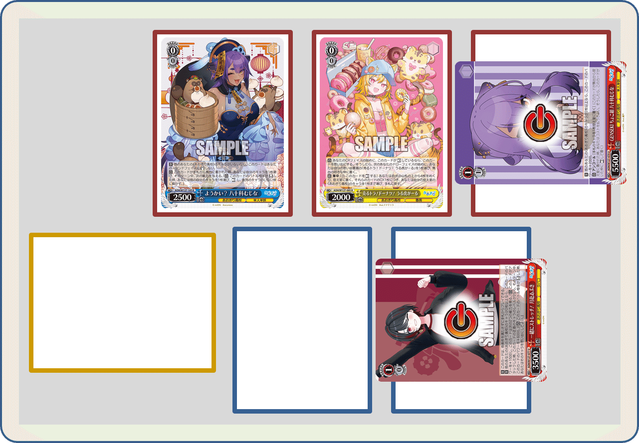 カウンターで舞台を獲りつつ……あおぎり高校8電源【構築雑記】｜しむ