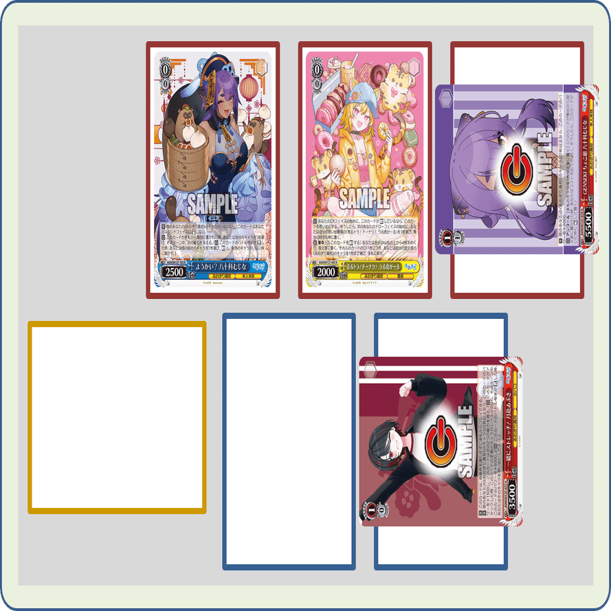 カウンターで舞台を獲りつつ……あおぎり高校8電源【構築雑記】｜しむ