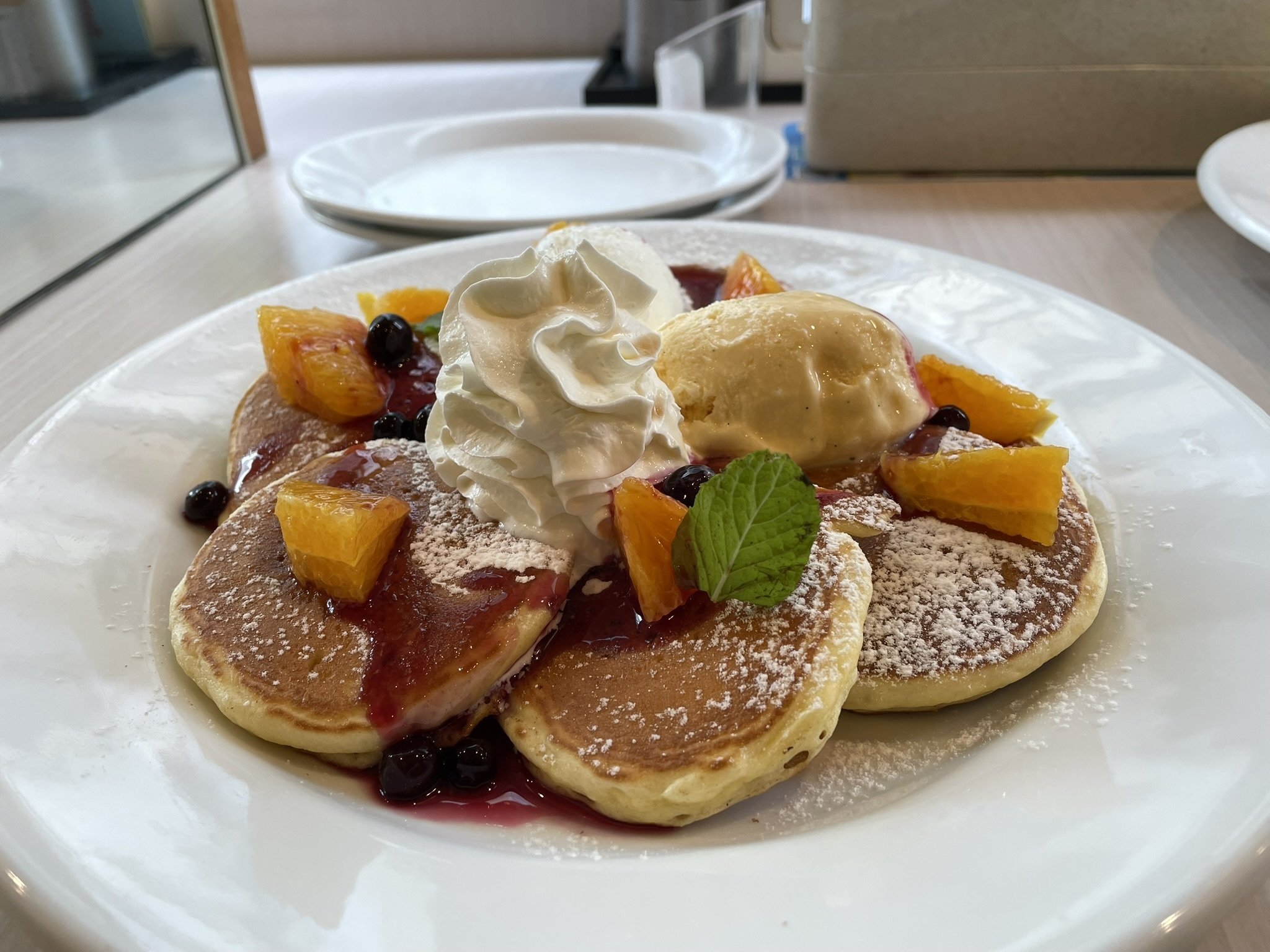 ガーデンパンケーキ～国産小麦粉きたほなみ使用｜ぐっち