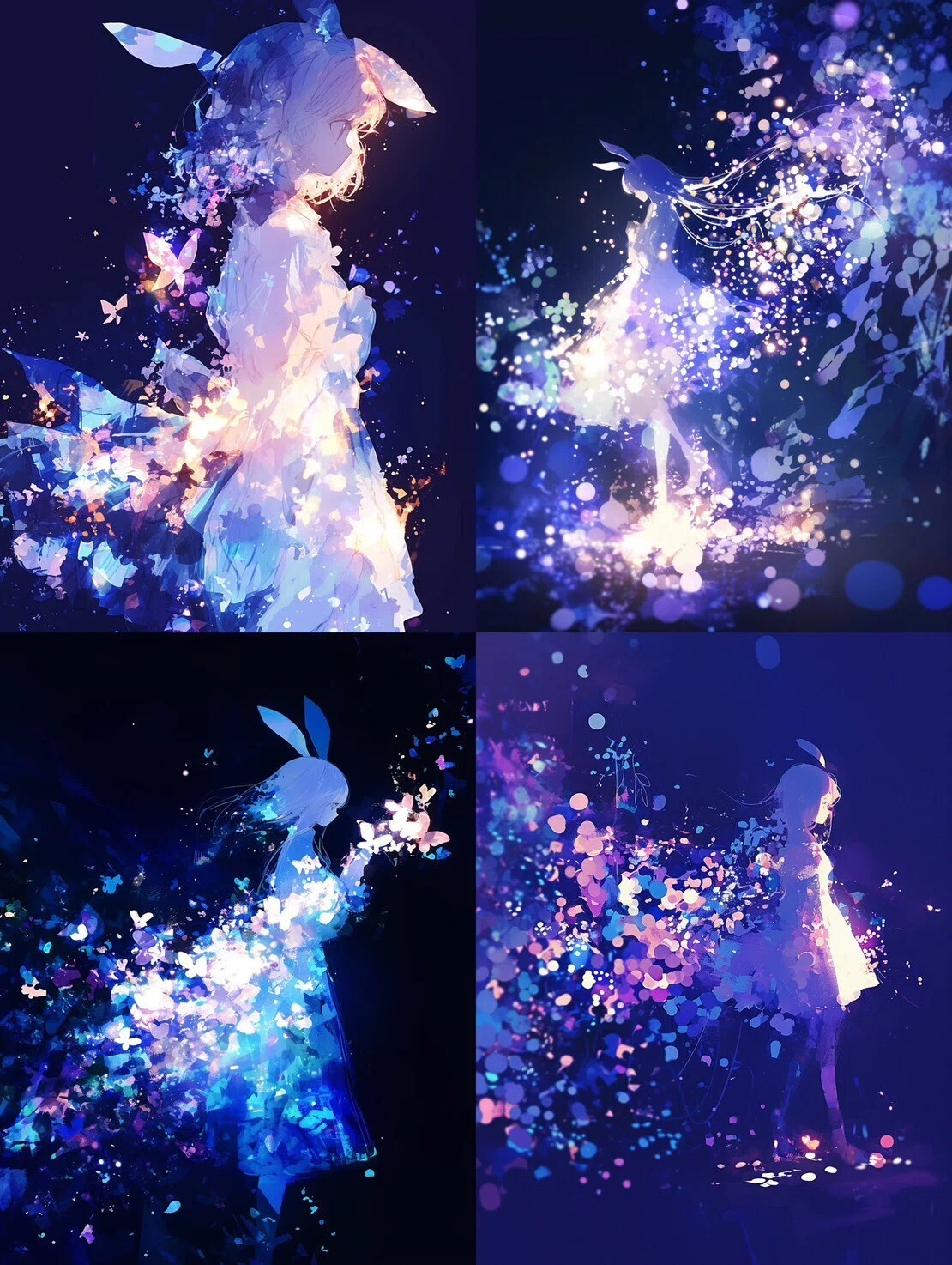 『光片-ヒカリノカケラ-』 月光藍の涙が照らす #わたしの帰りたい場所 <a target=