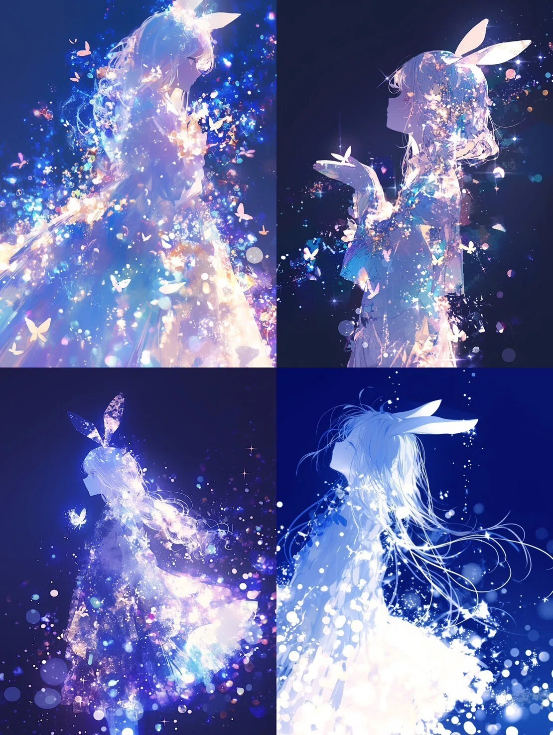 『光片-ヒカリノカケラ-』 月光藍の涙が照らす #わたしの帰りたい場所 <a target=