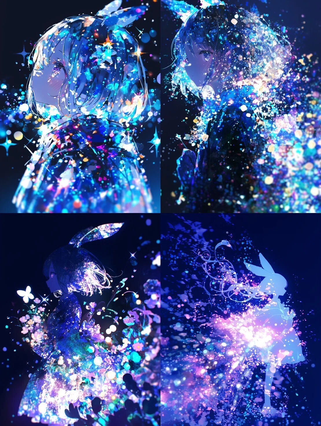 『光片-ヒカリノカケラ-』 月光藍の涙が照らす #わたしの帰りたい場所 <a target=