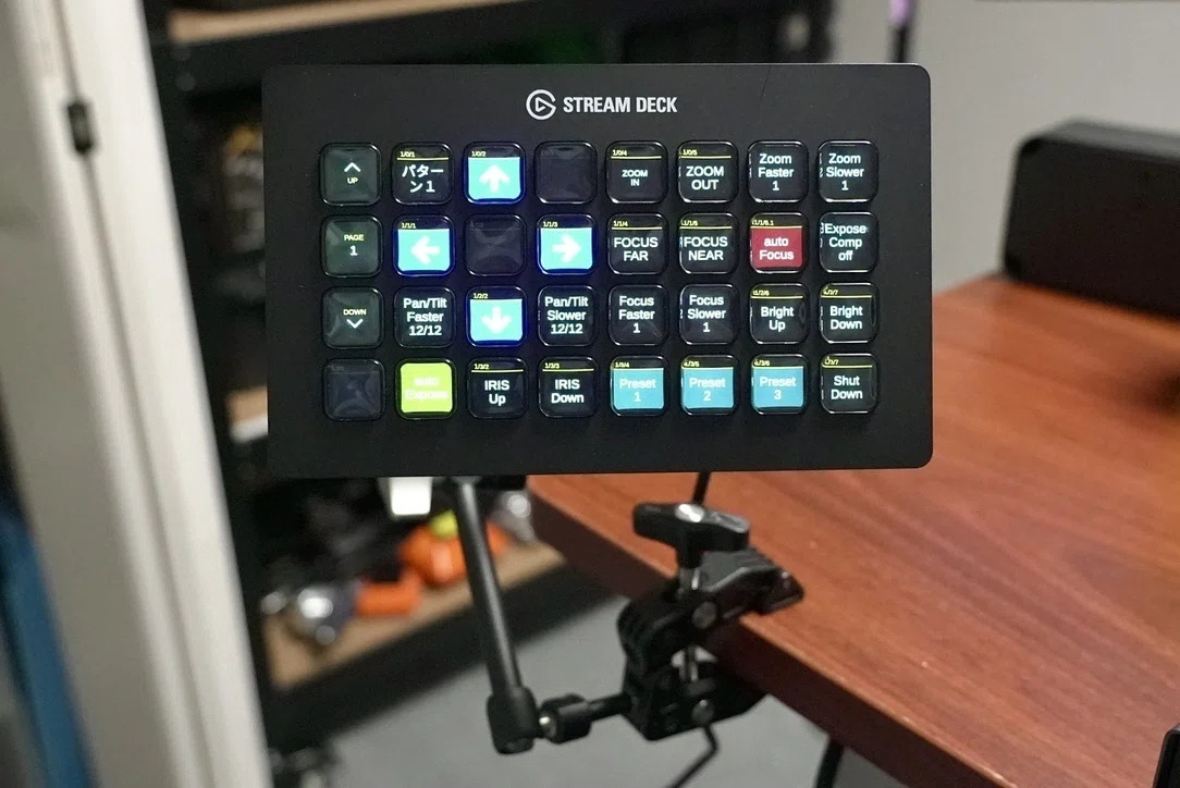 STREAM DECK XLをクランプするためのアダプターがいい感じです｜松井 
