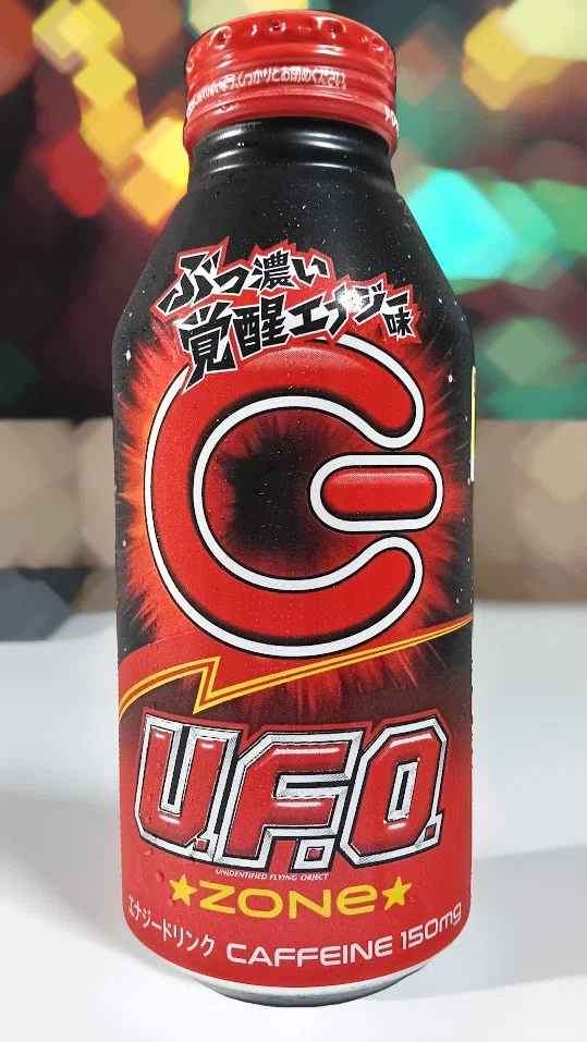 本日のエナドリ『U.F.O.専用ZONe ぶっ濃い覚醒エナジー味 本日のエナドリ『U.F.O.専用ZONe ぶっ濃い覚醒エナジー味