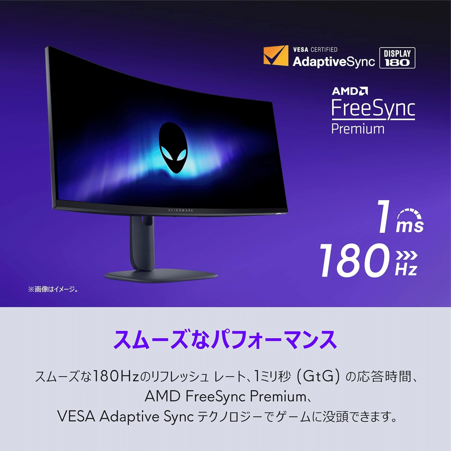 Dell AW3425DWM-A 34インチ 曲面 ゲーミングモニター｜GetGadgetGot