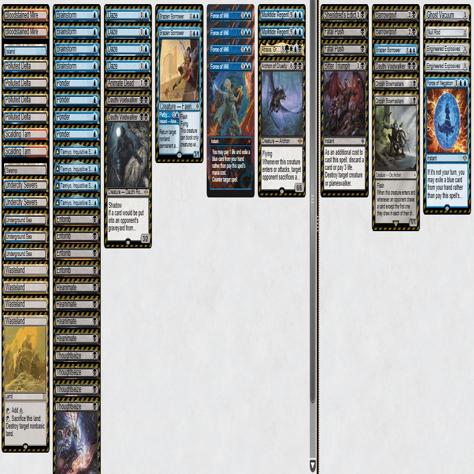 レガシー 青黒リアニ探検隊.vol1｜magic_keipon