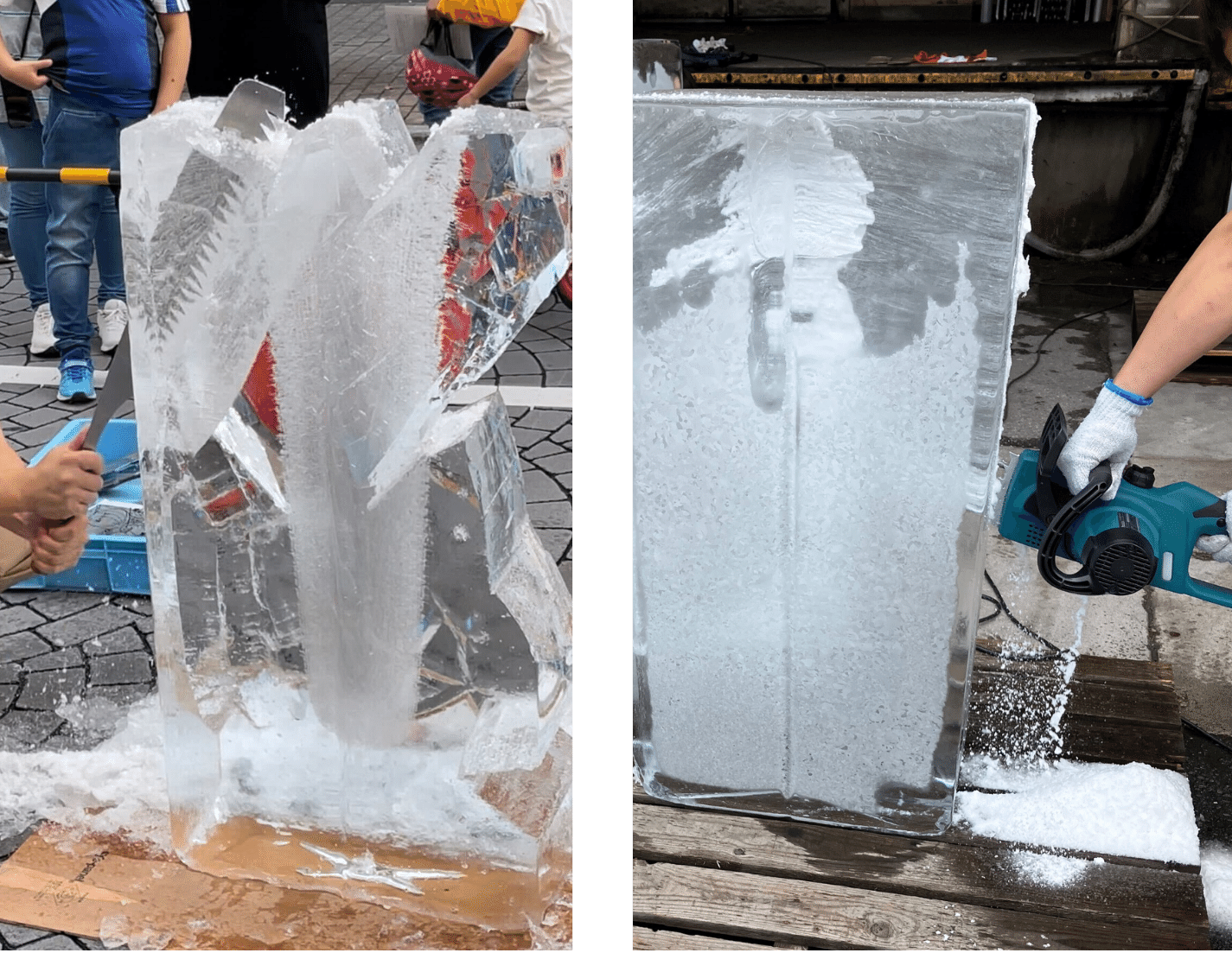 彫刻刀だけじゃない！氷彫刻のツールとテクニックとは？｜小野田の超純