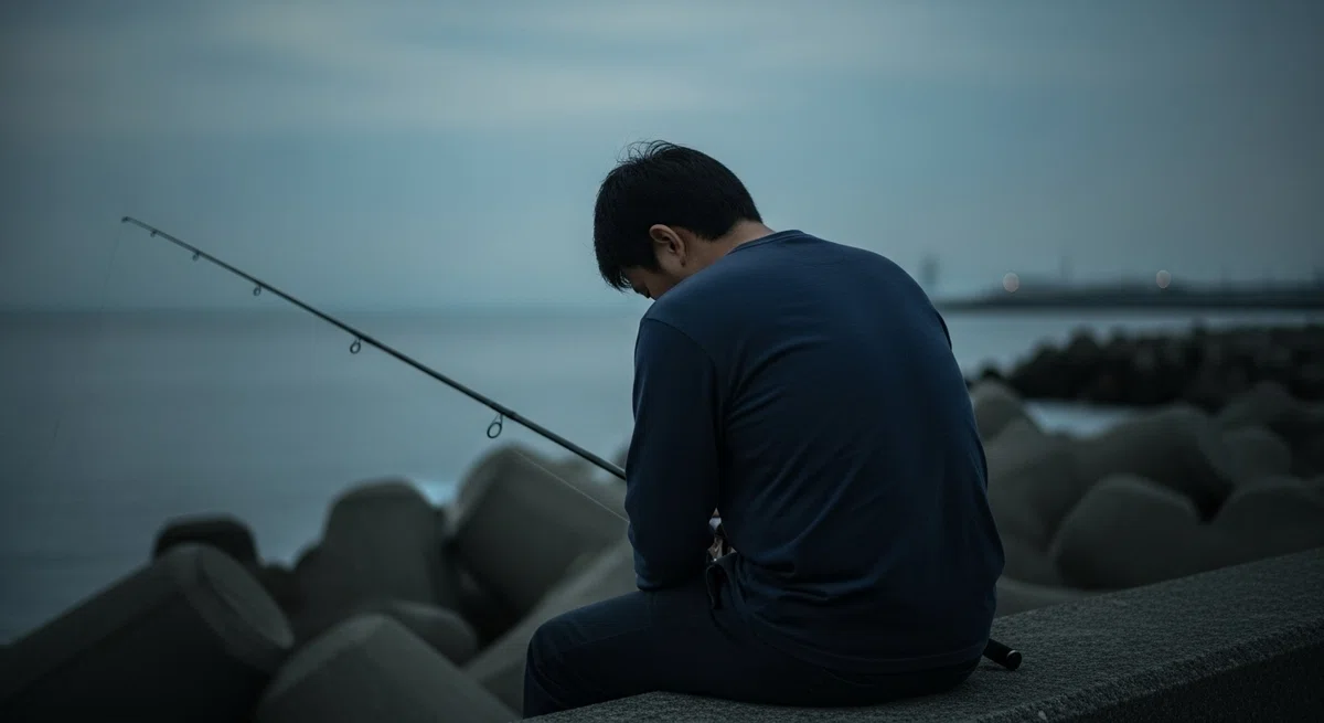 釣れない釣り人