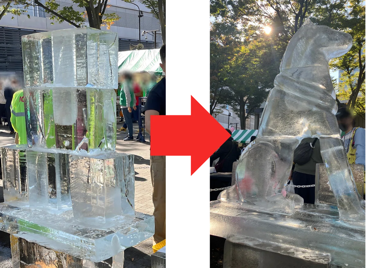彫刻刀だけじゃない！氷彫刻のツールとテクニックとは？｜小野田の超純