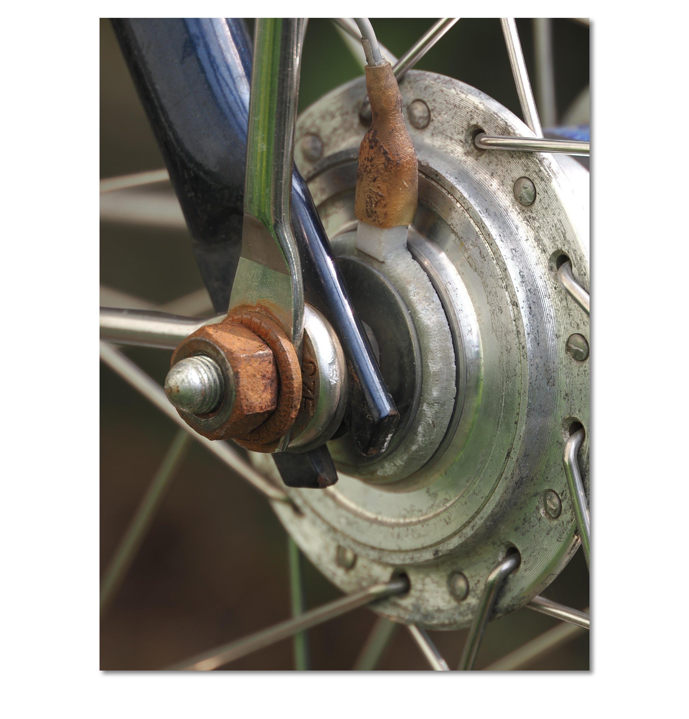 自転車の前輪のタイヤとチューブを交換した｜t.koba