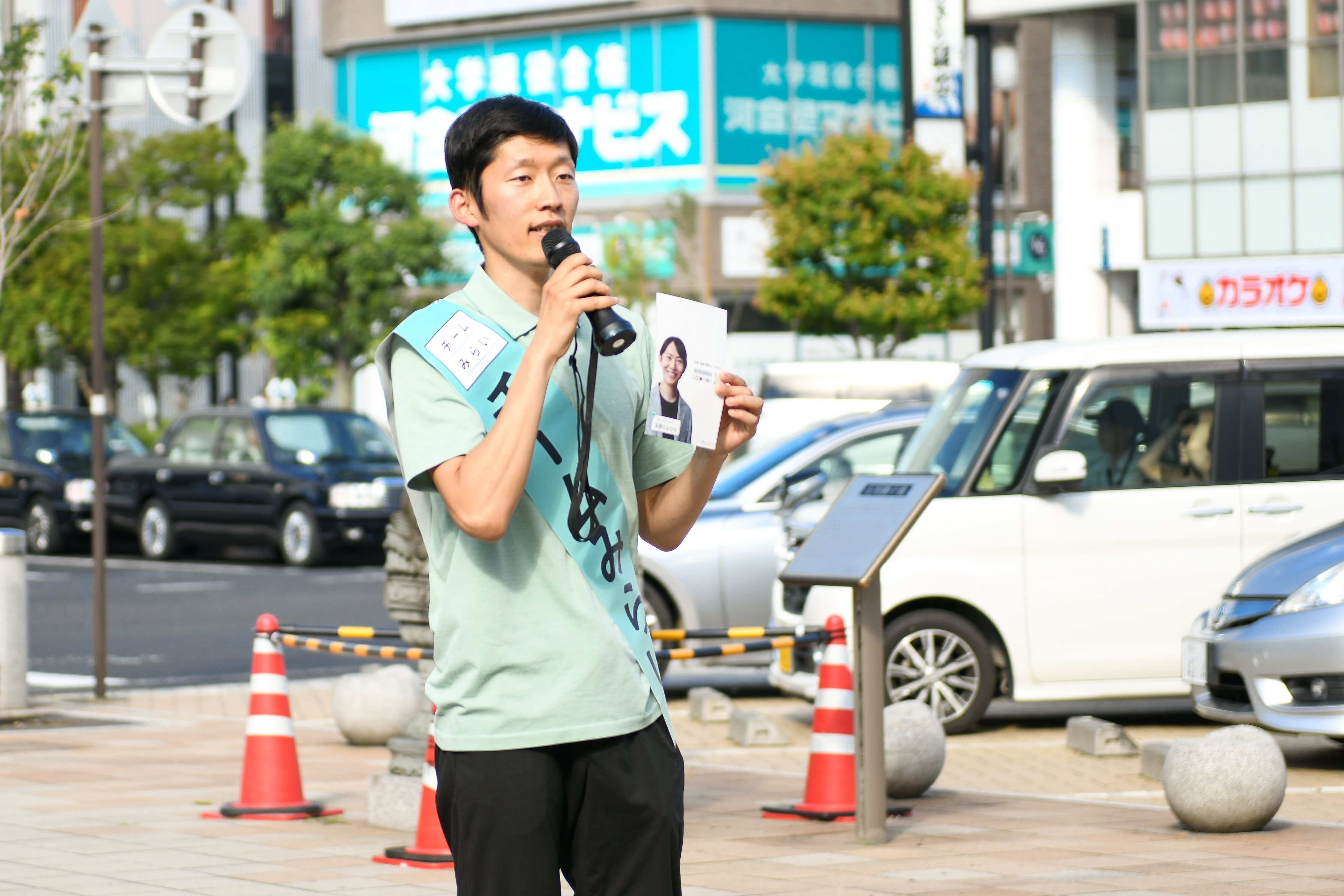 参院選2025 チームみらい 大阪府候補者平りさこ・長野県候補者山田